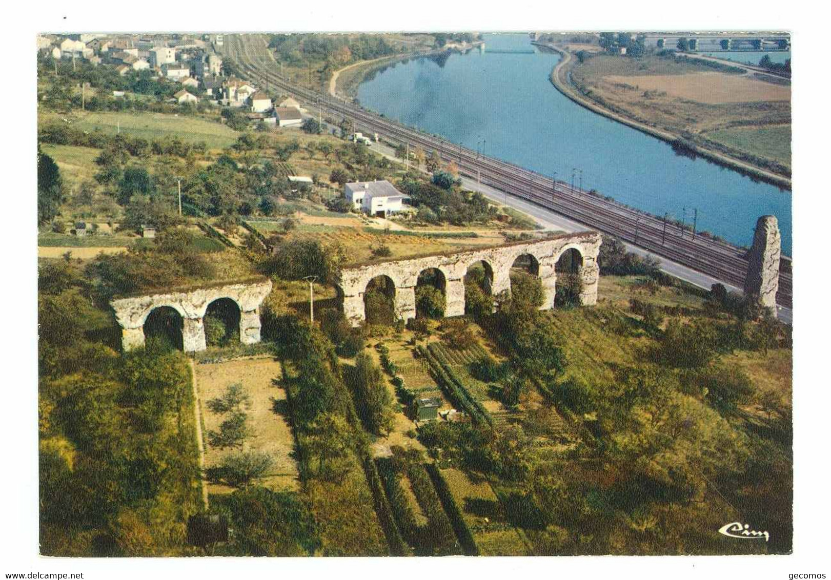 57 - ARS-SUR-MOSELLE - Vue  Aérienne - Les Arches Romaines - Ars Sur Moselle