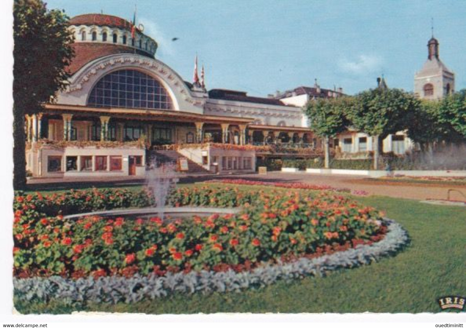 Belle Cpsm Dentelée Grand Format. Casino D'Evian Les Bains, Architecte Hebrard. - Casino