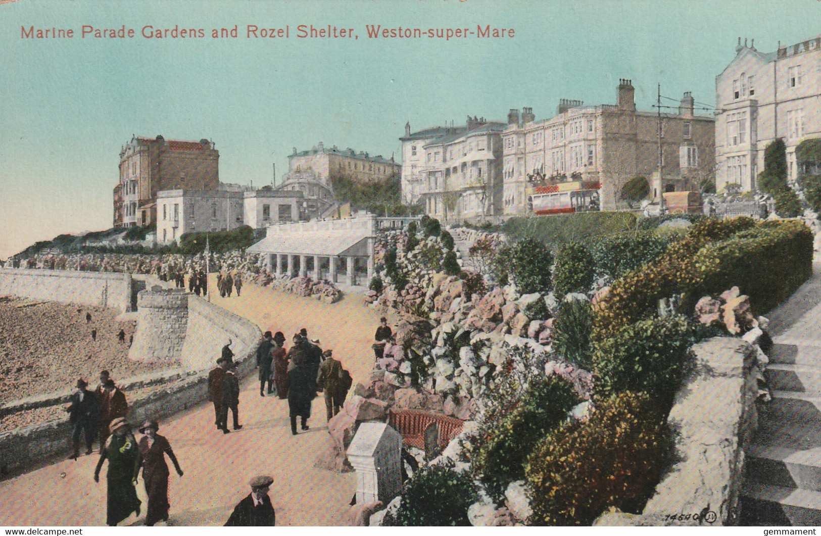 WESTON SUPER MARE - MARINE PARADE @ ROZEL SHELTER - Weston-Super-Mare