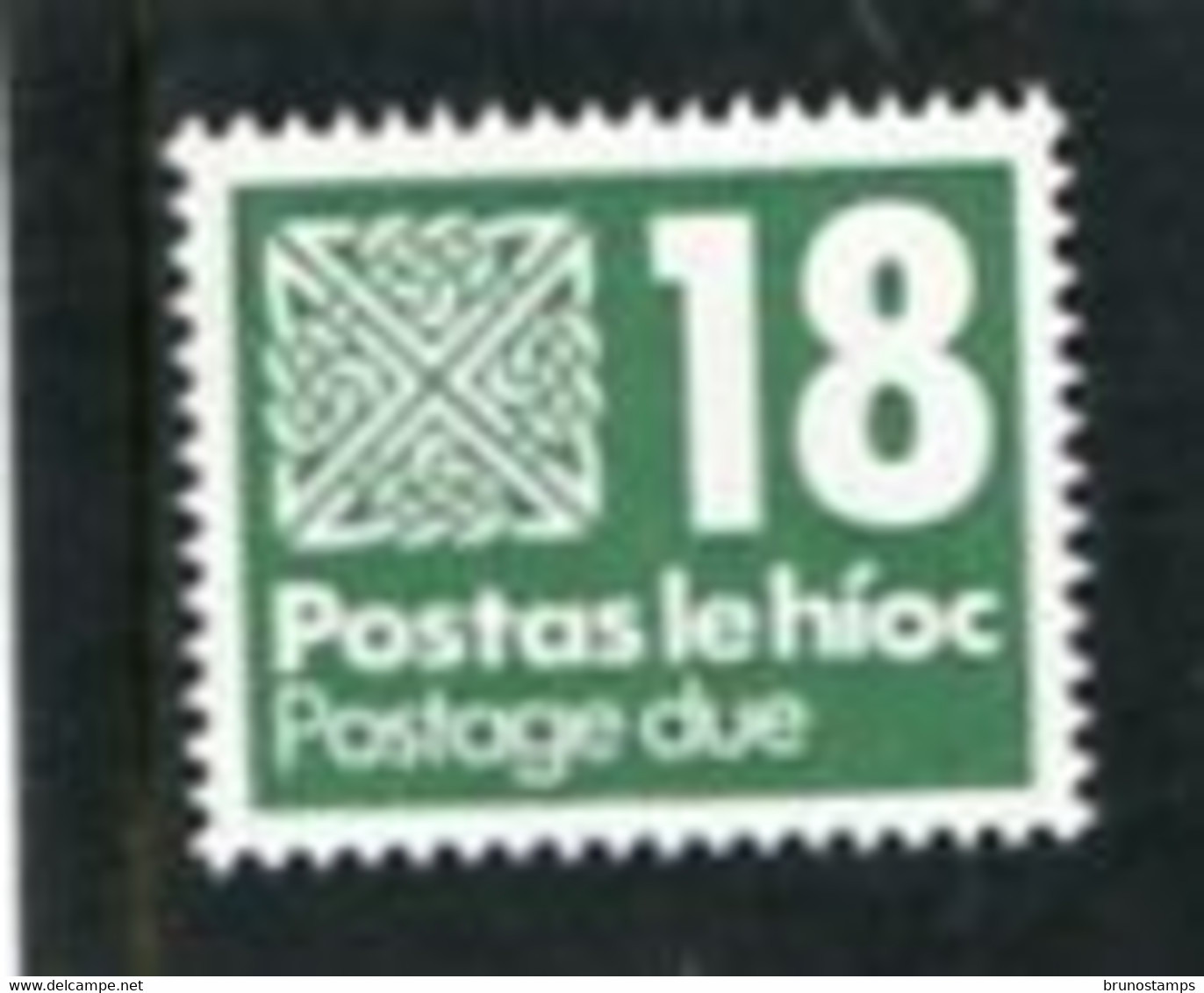 IRELAND/EIRE - 1985  POSTAGE DUE  18p  MINT NH  SG D30 - Strafport