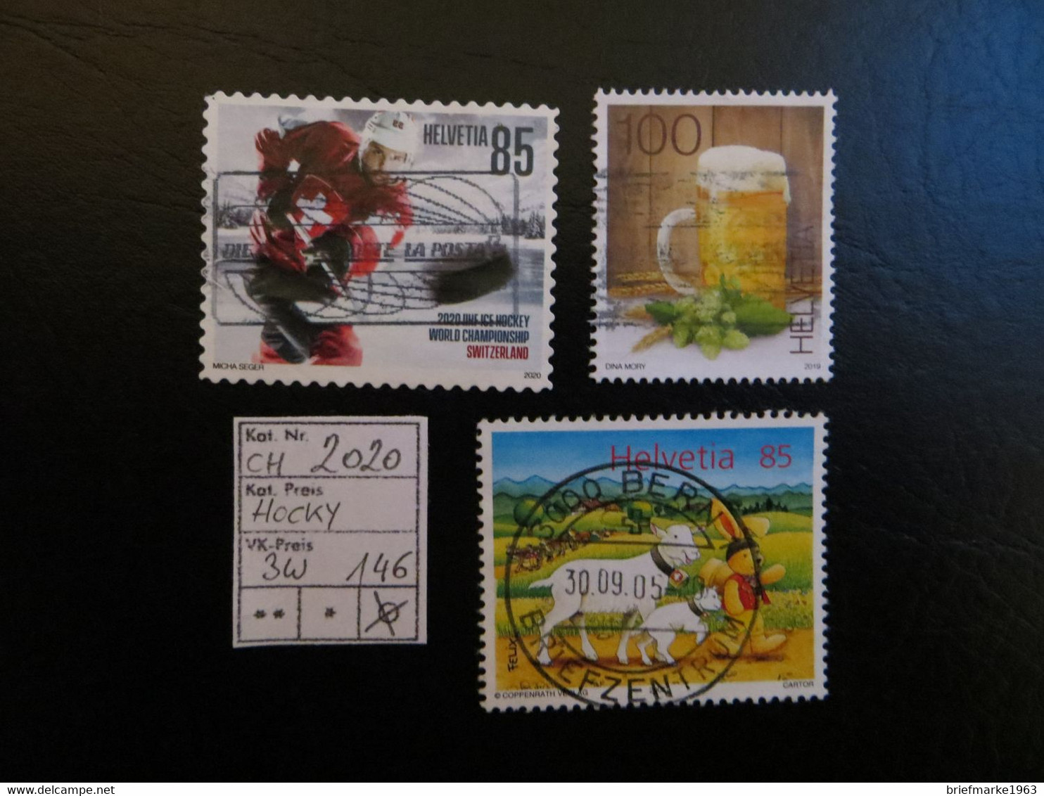 2020  " Bier + Hocky " 3 Werte Gut Gestempelt,   LOT 146 - Used Stamps