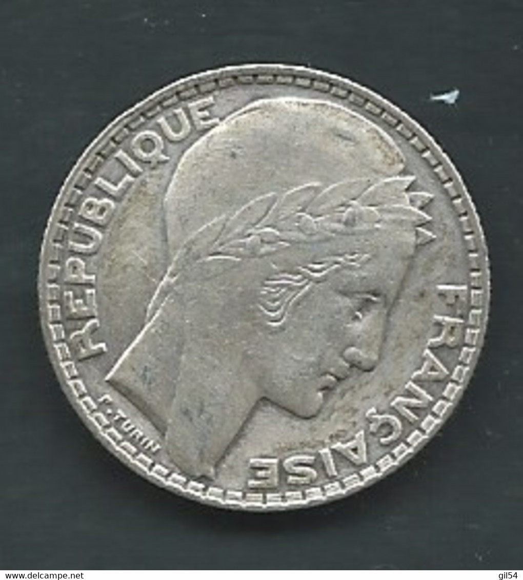 1929 10 FRANCS TURIN ARGENT FRANCE // SILVER  Pic 6404 - 10 Francs