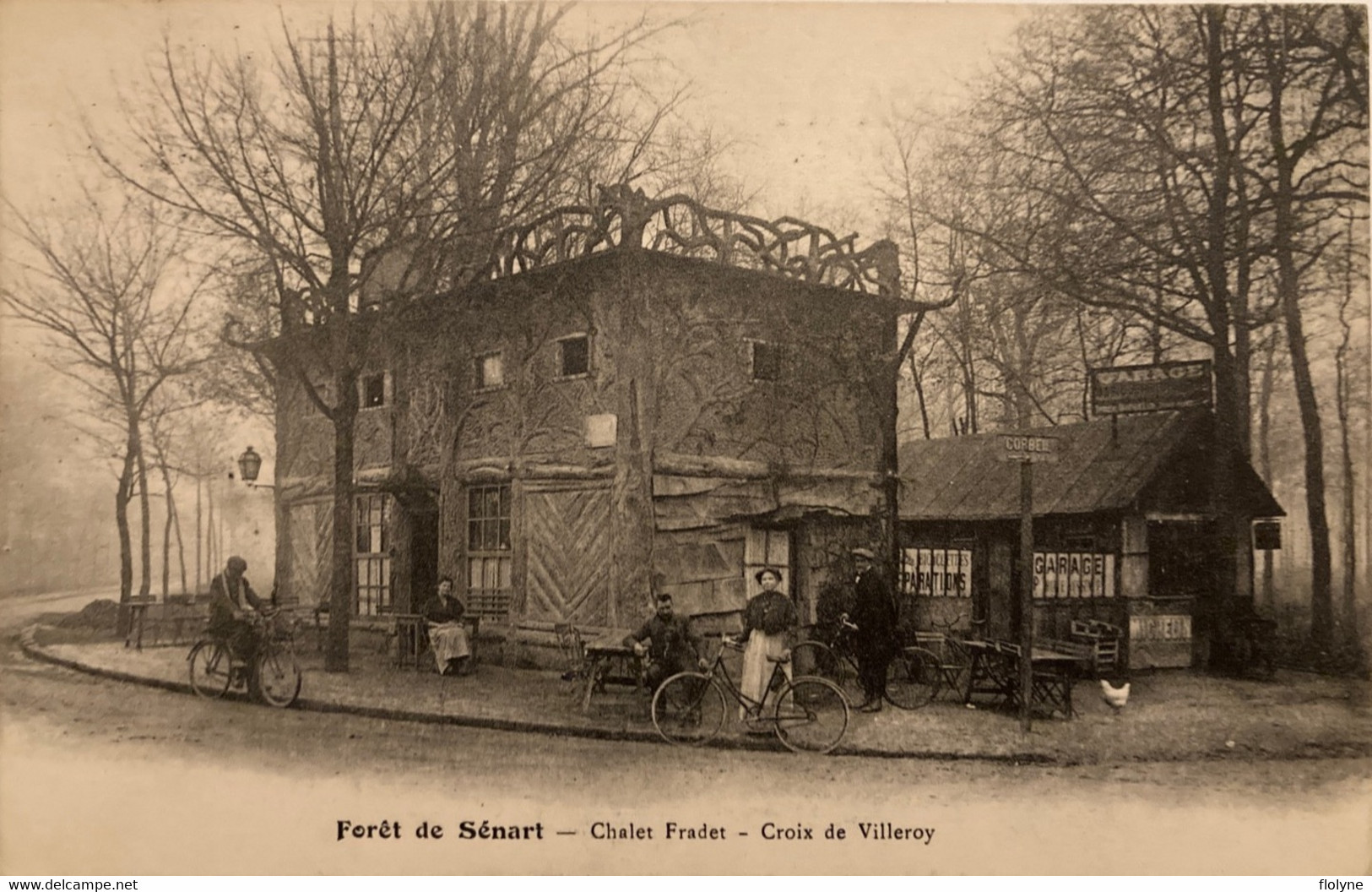 Sénart - La Forêt - Le Chalet FRADET - Croix De Villeroy - Auberge Restaurant Bar Café - Sénart