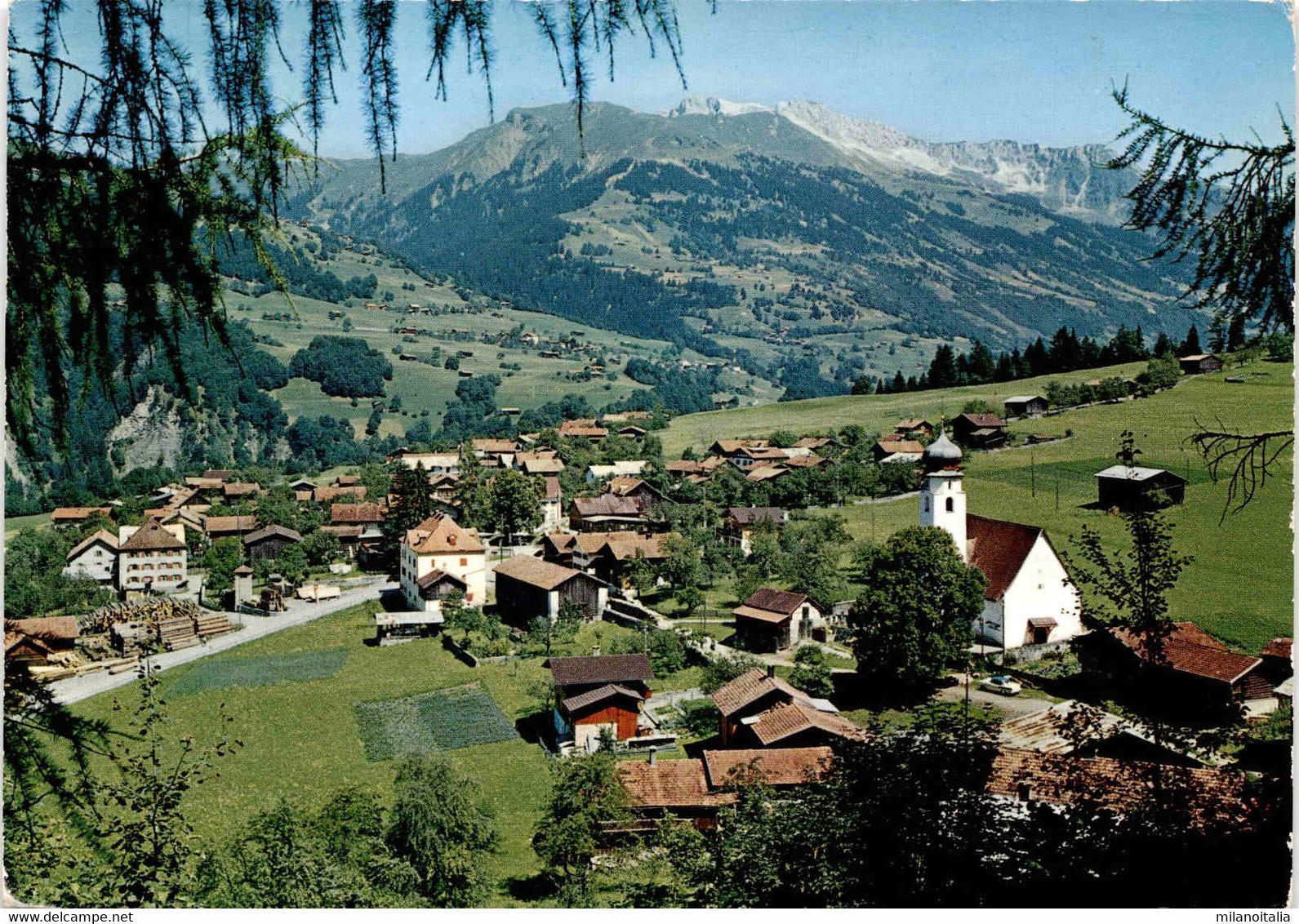 Fideris (Prättigau) Gegen Die Rätschenfluh (39-940) - Fideris