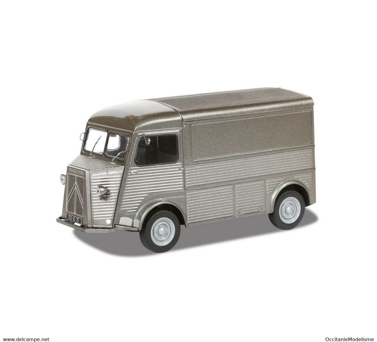 Ixo / Hachette - CITROEN TYPE H 1958 Gris Foncé Métallisé Neuf 1/24 - Autres & Non Classés