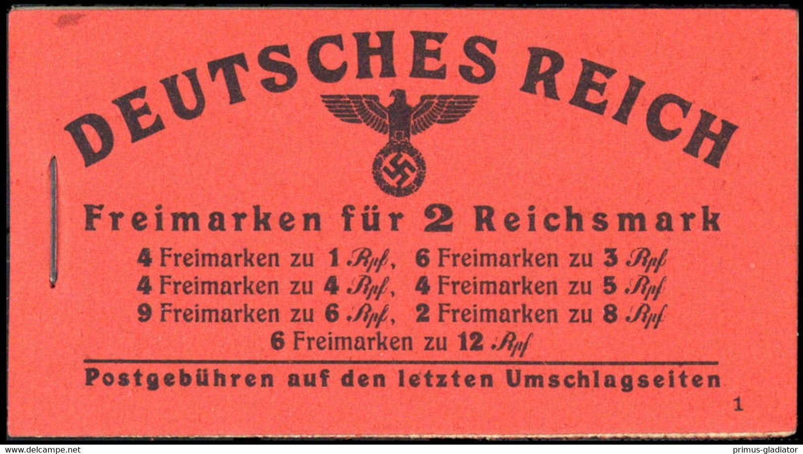 1941, Deutsches Reich, MH 48.3, **, (*) - Booklets