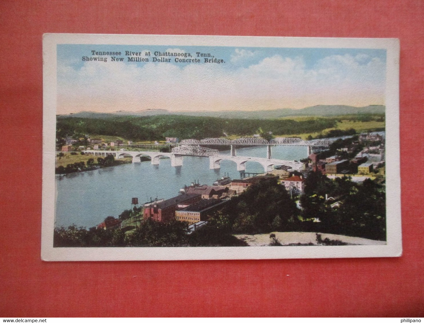 New Million Dollar Concrete Bridge.  Chattanooga  Tennessee > Chattanooga       Ref 5457 - Chattanooga