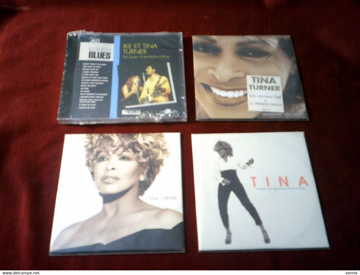 IKE ET TINA TURNER  °°°  COLLECTION DE 4 CD - Volledige Verzamelingen