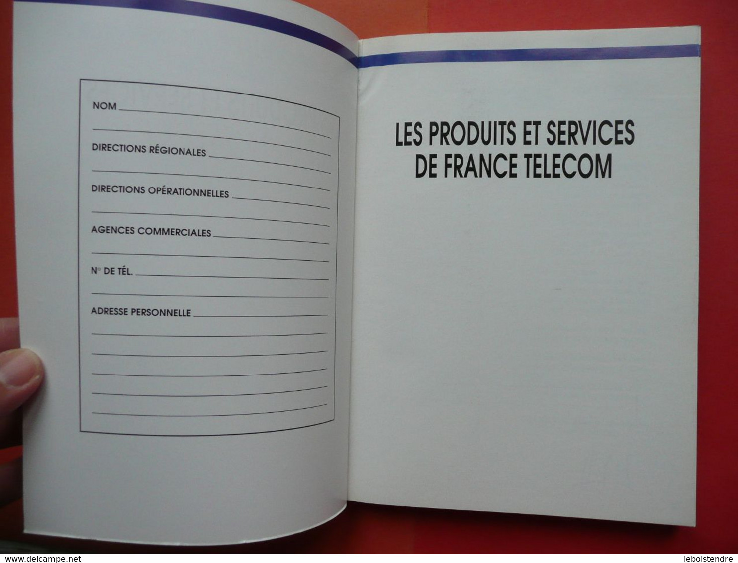 LES PRODUITS ET SERVICES DE FRANCE TELECOM EDITION 1989 / 90 INFORMATION INTERNE GUIDE A USAGE DU RESEAU COMMERCIAL - Audio-Visual