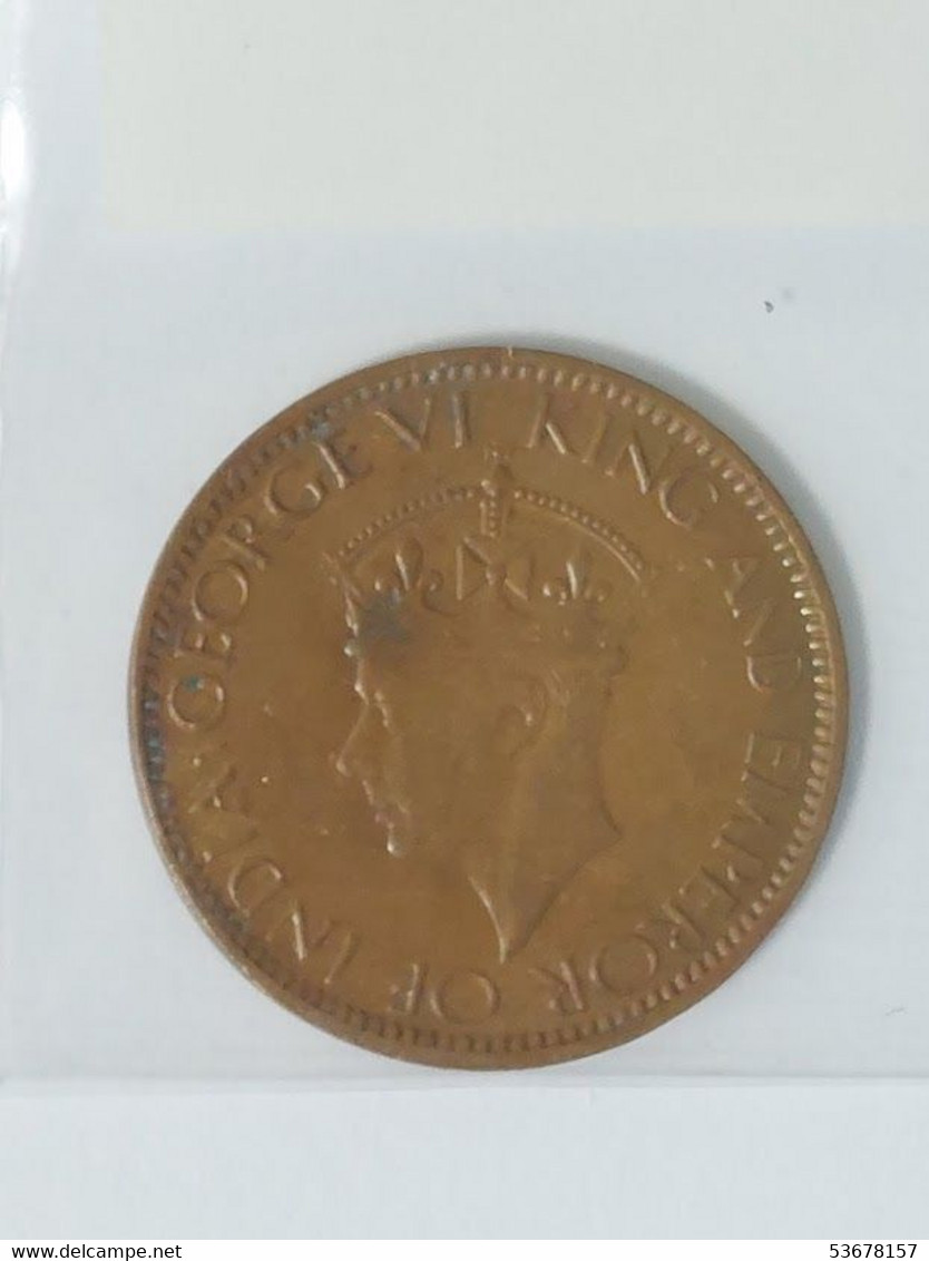 Ceylon - Cent 1945 (KM# 111a) - Andere - Azië