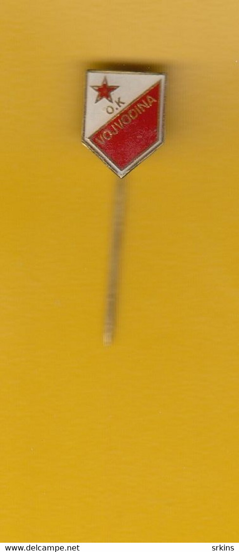 Pin Badge Volleyball Club Vojvodina Novi Sad Serbia Yugoslavia - Pallavolo