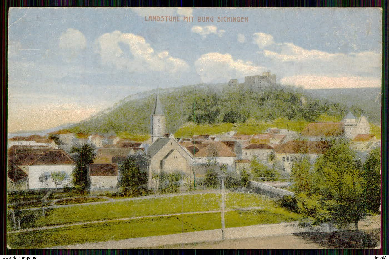 AK GERMANY - LANDSTHUL MIT BURG SICKINGEN - VERLAG EMIL HARTMANN - 1920s (12348) - Landstuhl