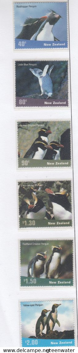 Ross Dependency 2001 Penguins 6v ** Mnh (RS161E) - Ungebraucht