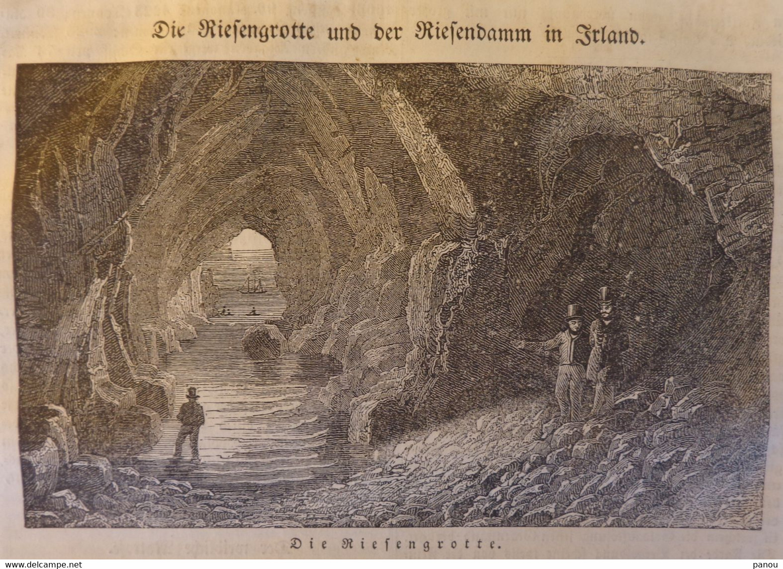 DAS PFENNIG MAGAZIN Nr 429. 19 Juni 1841. Richelieu. Riesengrotte Irland, Giant’s Causeway Ireland - Autres & Non Classés