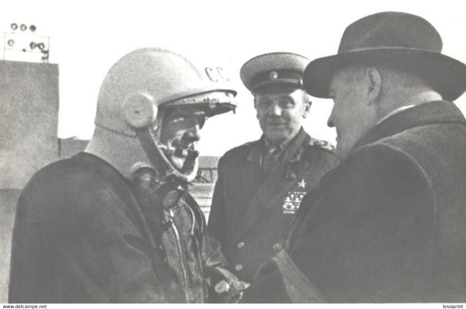 Russia:Cosmonaut, Astronaut Juri Gagarin With S.P.Korolev, 1976 - Aviatori