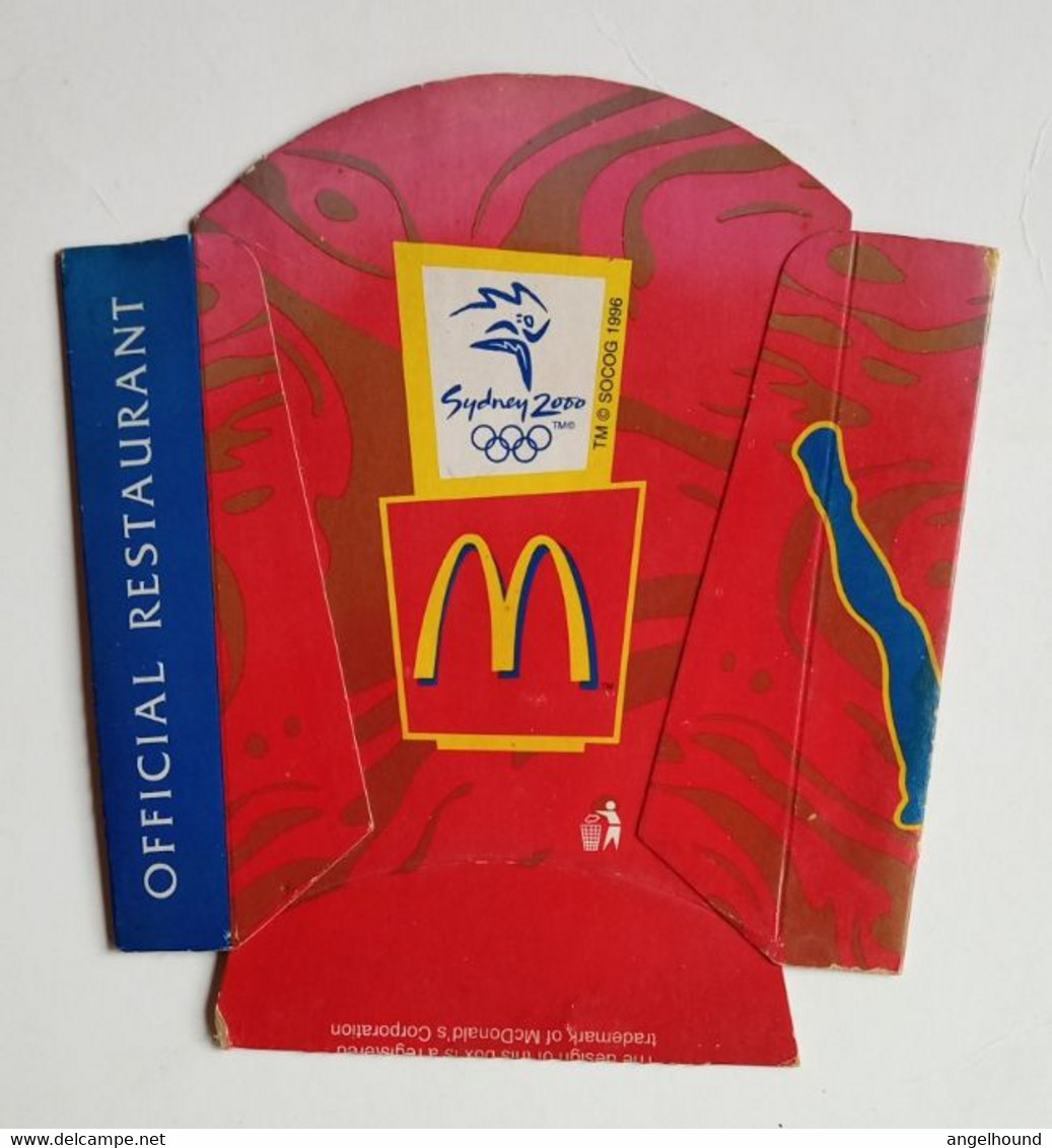 McDonalds Philippines Promotion During Sidney Olympics 2000   ( French Fries Container) - McDonald's
