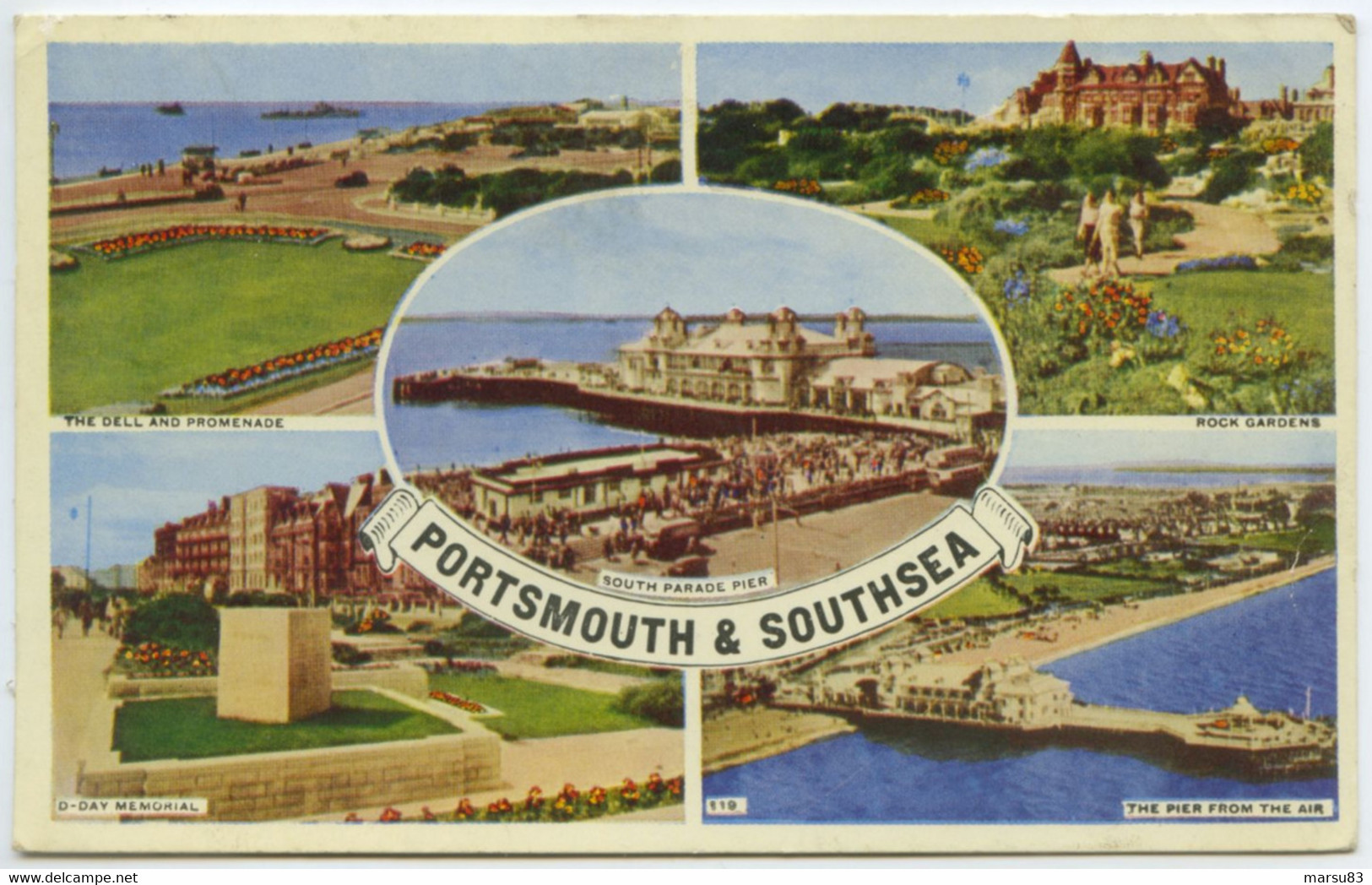 Portsmouth & Southsea- ** Belle Carte De 1959 - Format 9x14cm ** - Portsmouth