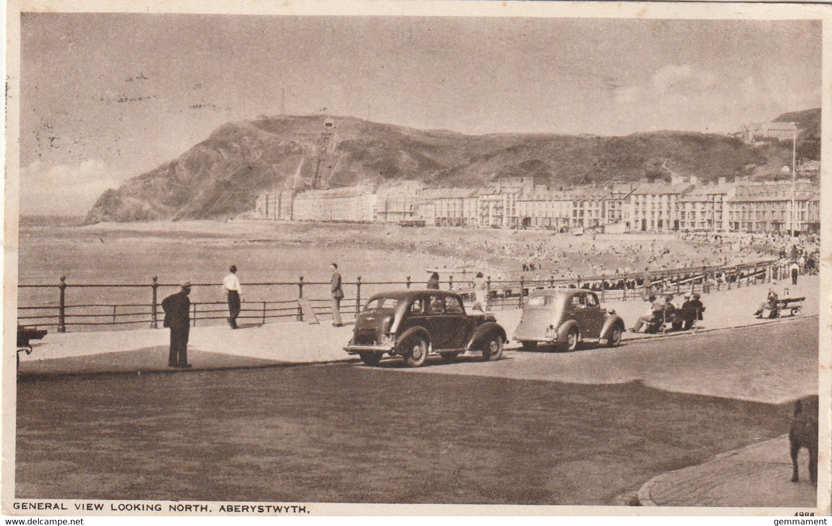 ABERYSTWITH - GENERAL VIEW LOOKING NORTH - Cardiganshire