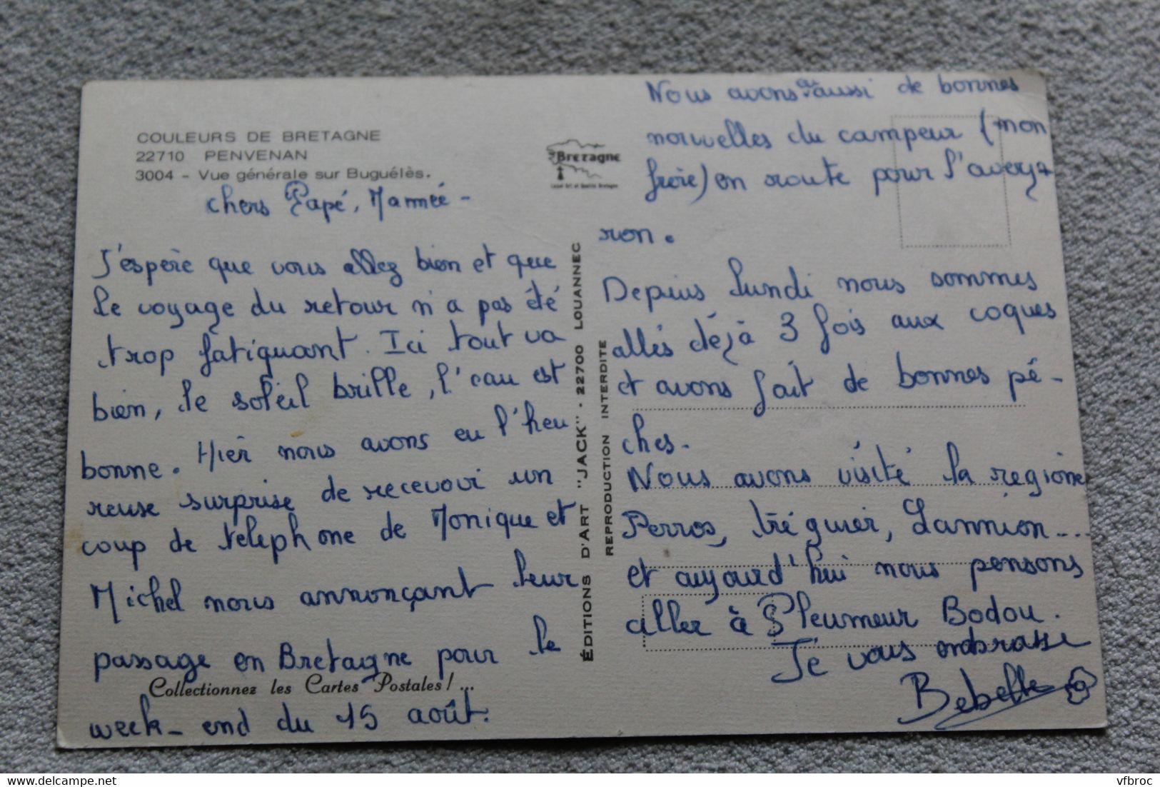 Cpm, Penvenan, Vue Générale Sur Buguélès, Cotes D'Armor 22 - Penvénan
