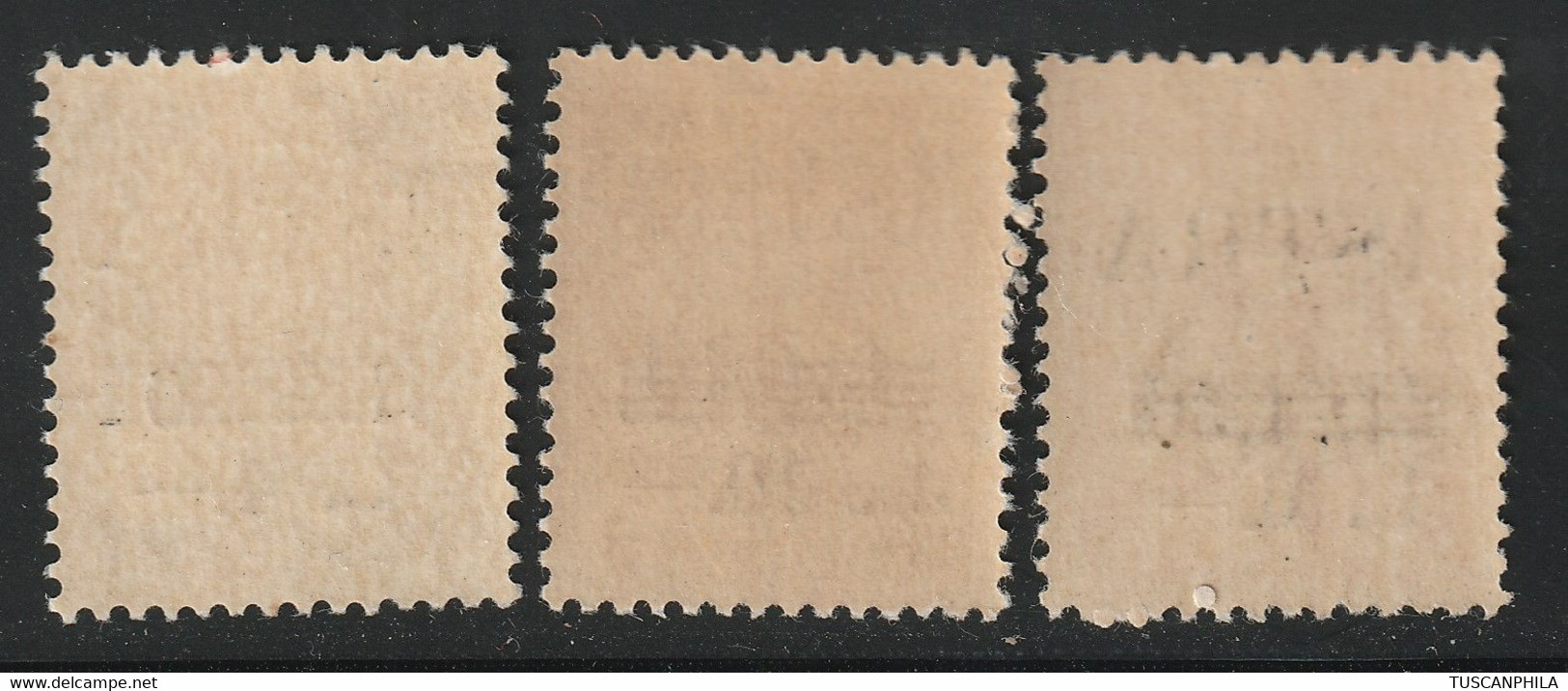 ISTRIA  1945 3 Valori  Sass. N.37/9  MNH** Cv 120 - Other & Unclassified