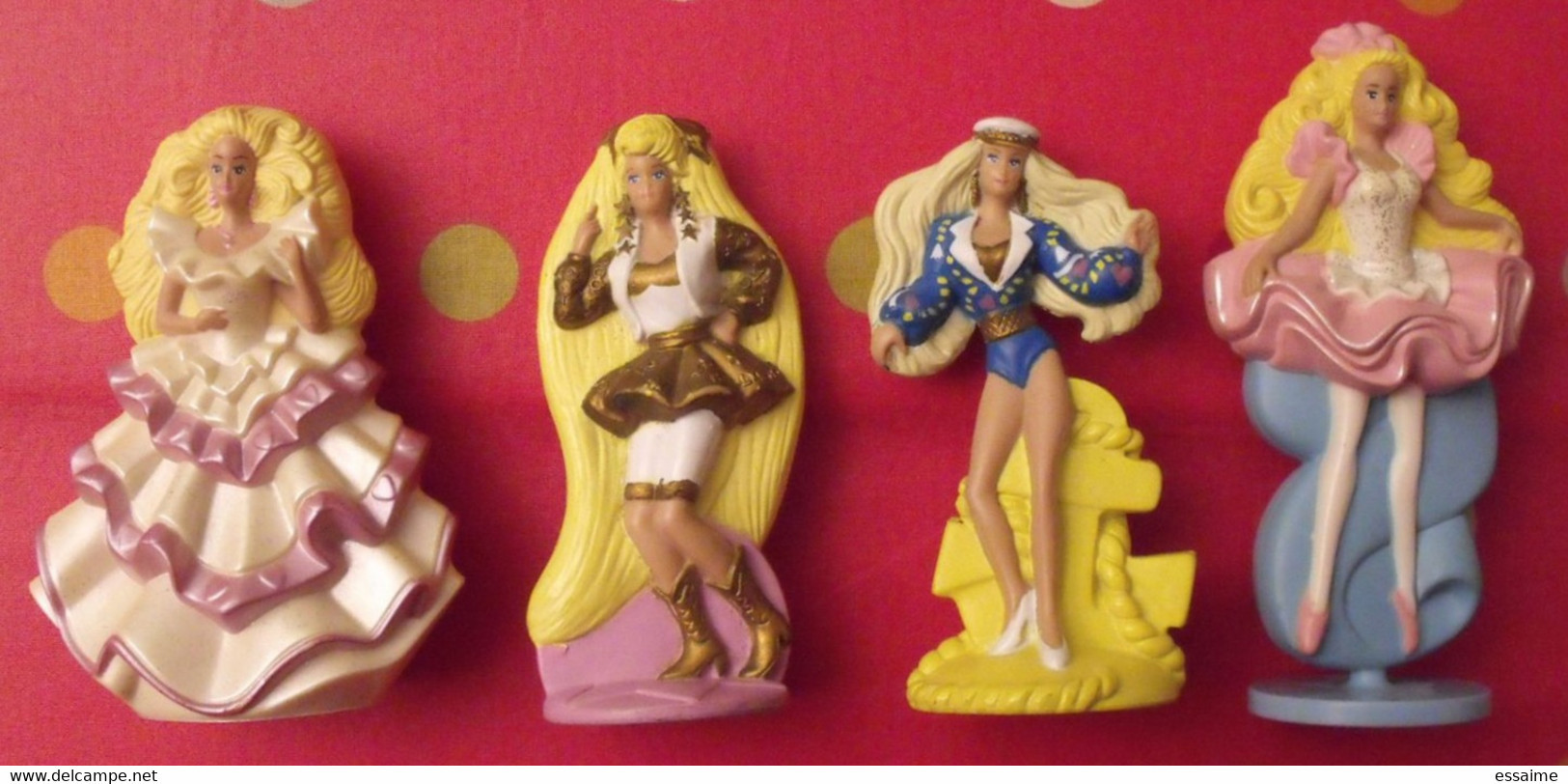 Barbie McDonald's. Lot De 4 De 1993. Jouet Happy Meal - McDonald's