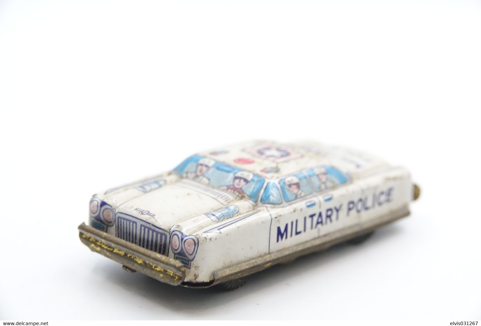Vintage TIN TOY CAR : Maker NAKAMURA (TN) - Toy Military Police - 9cm - JAPAN - 1950's - - Limitierte Auflagen Und Kuriositäten - Alle Marken