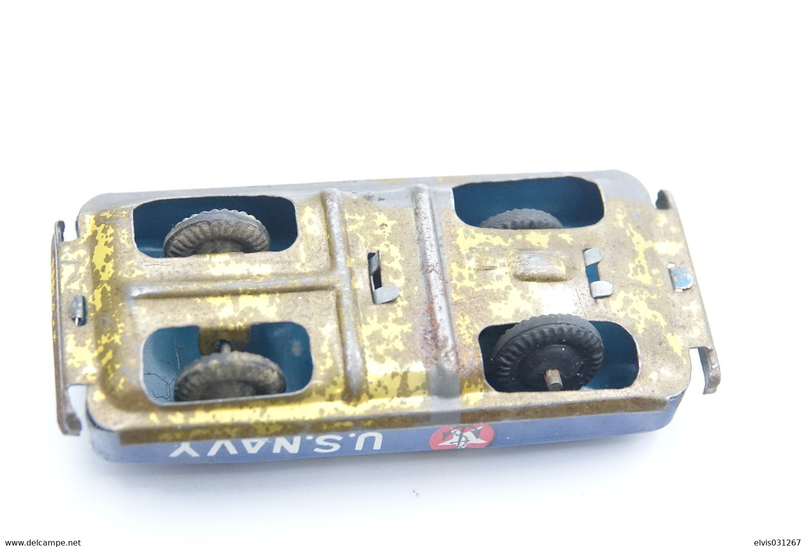 Vintage TIN TOY CAR : Maker NAKAMURA (TN) - Toy US Navy - 9cm - JAPAN - 1950's - - Collectors E Strani - Tutte Marche