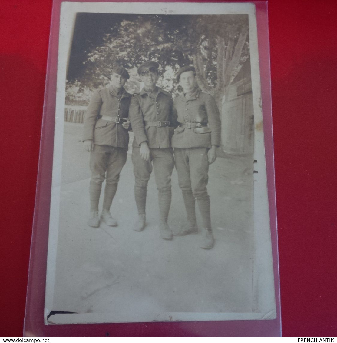 CARTE PHOTO DELLYS SOLDATS 1940 - Guerre 1939-45