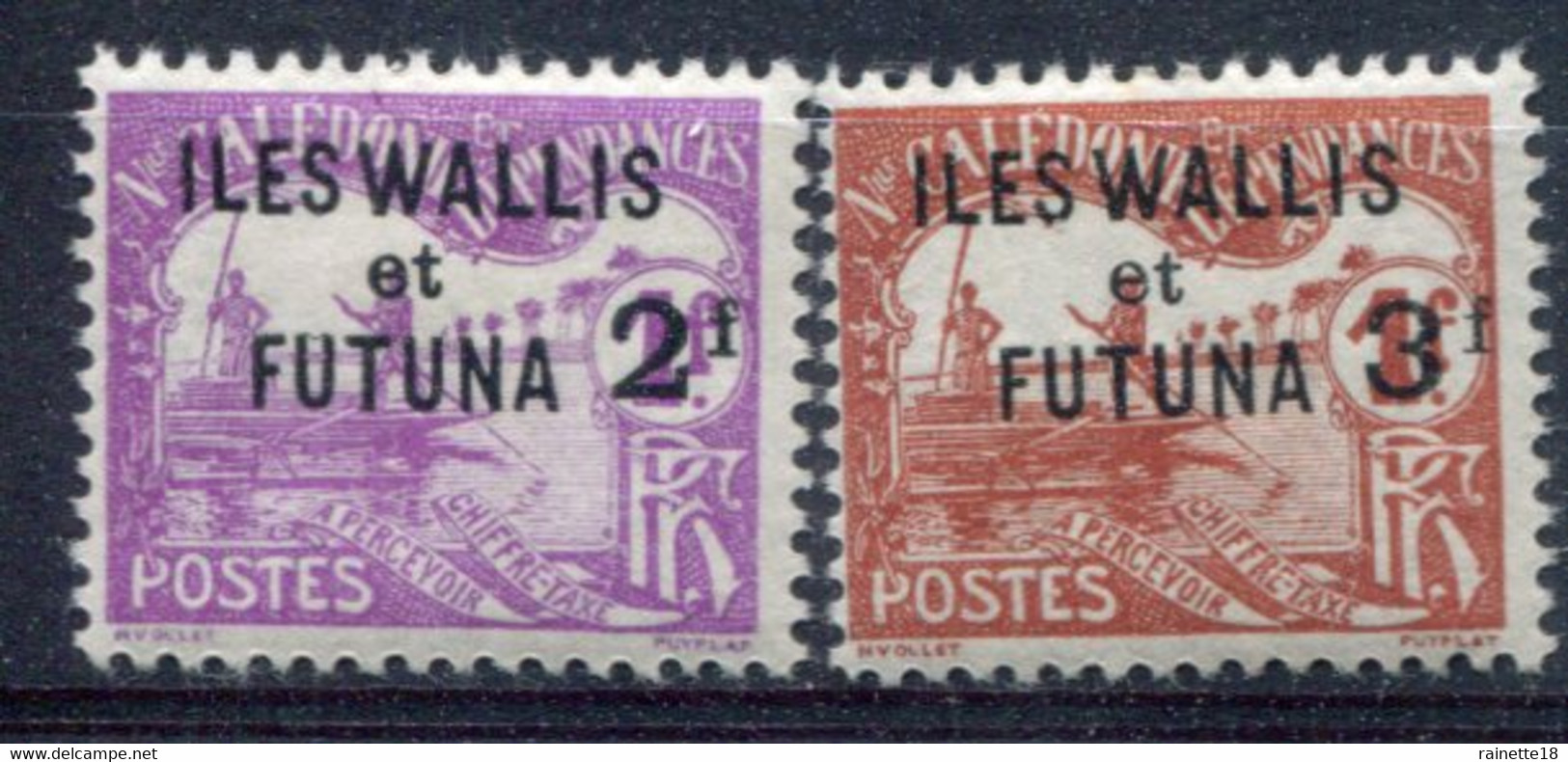 Wallis Et Futuna      Taxes   9/10 * - Timbres-taxe