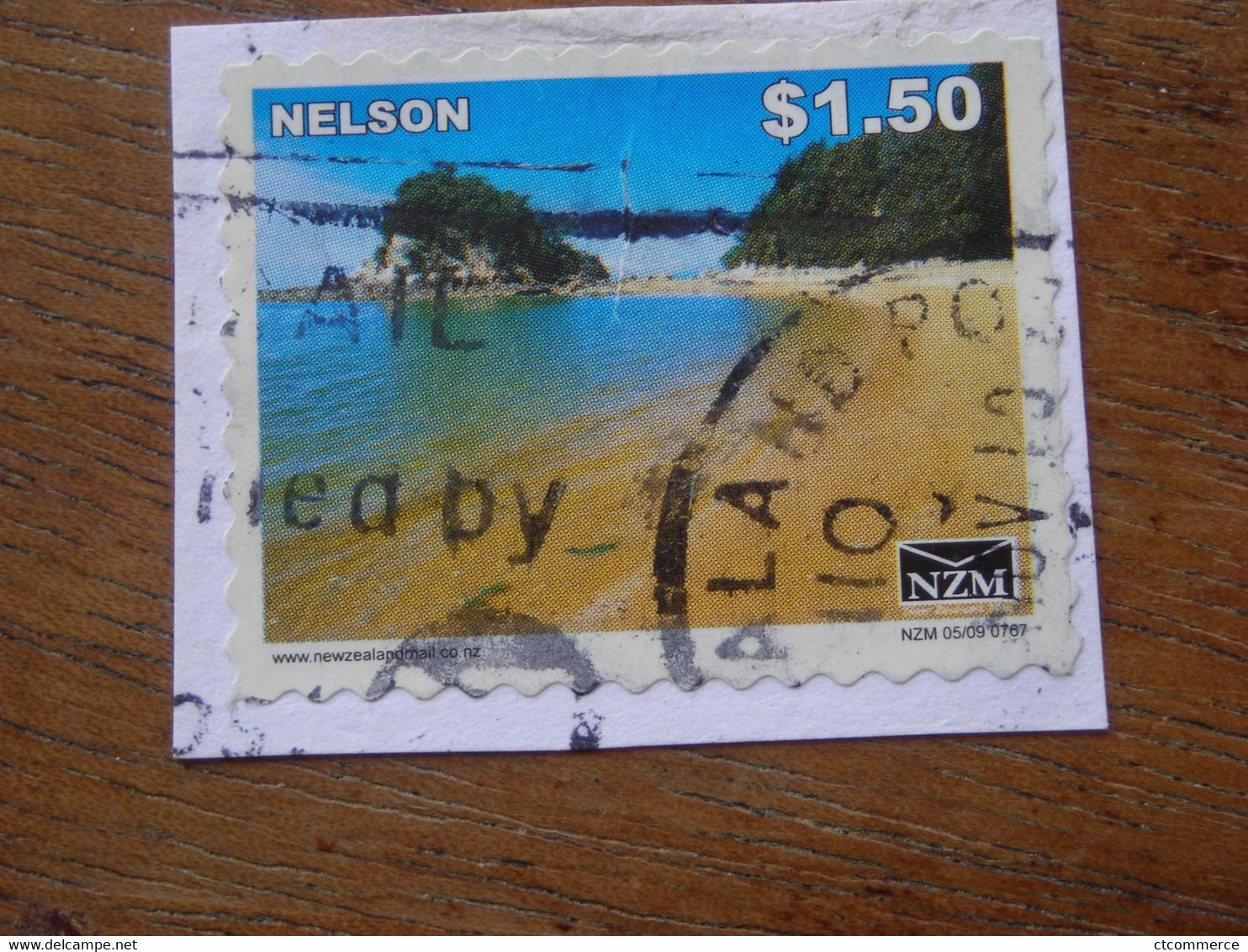 NZM New Zealand (private) Mail,  Nelson - Gebruikt