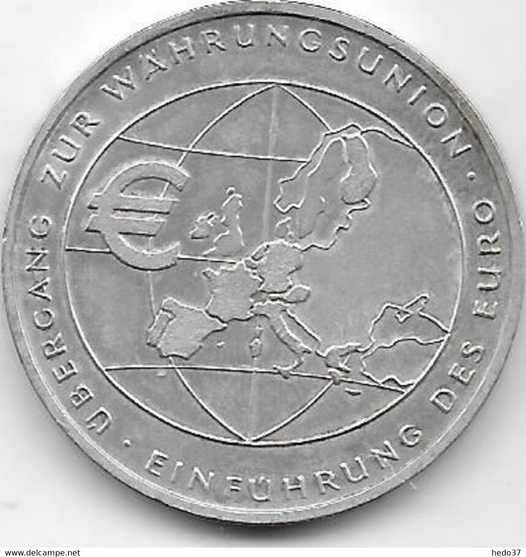 Allemagne - 10 Euro € 2002 - Argent - Commémoratives