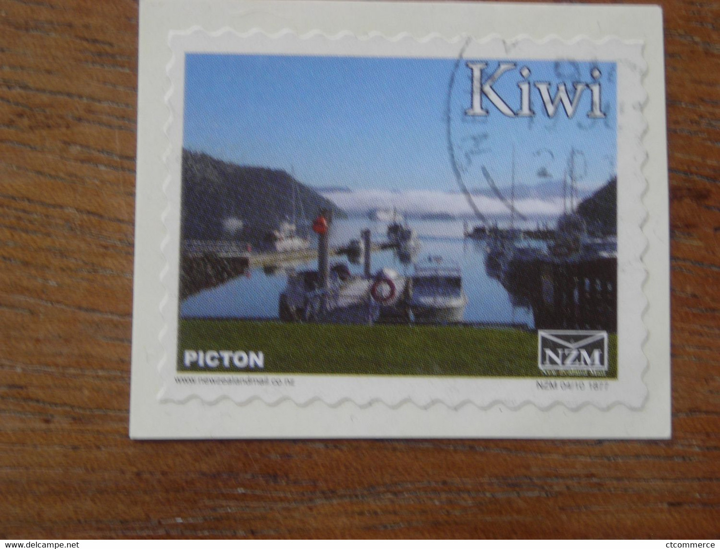 NZM New Zealand (private) Mail,  Picton Navire Boat - Gebruikt