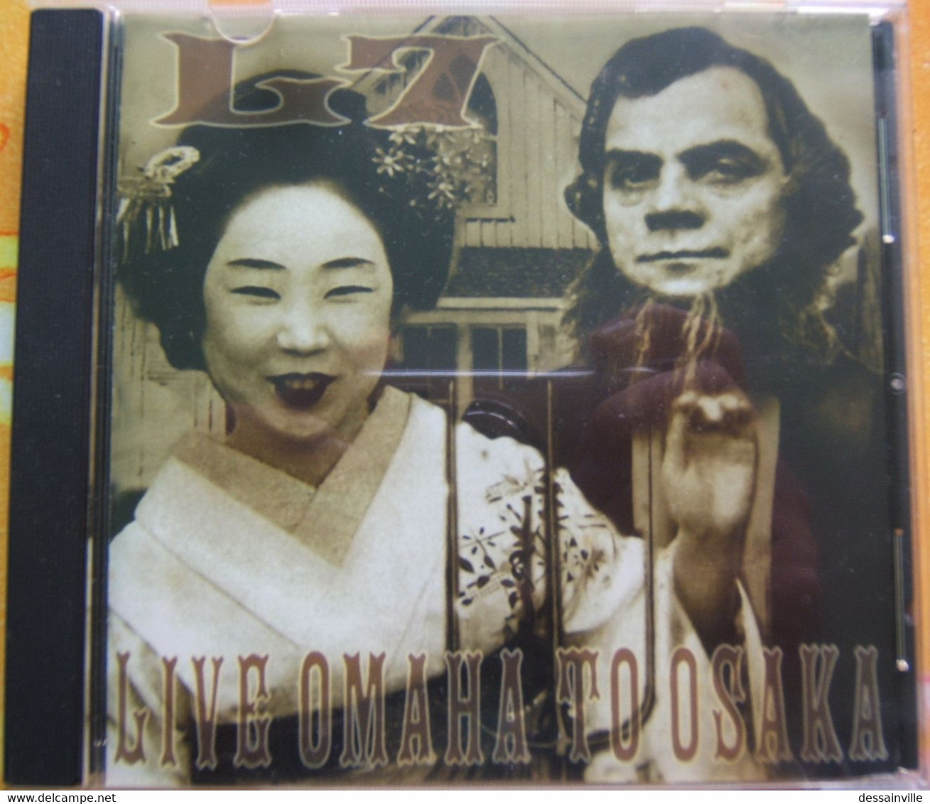 RARE CD De L7 - LIVE OMAHA TO OSAKA - MAN'S RUIN RECORDS - Package KOZIK 98 - Hard Rock En Metal