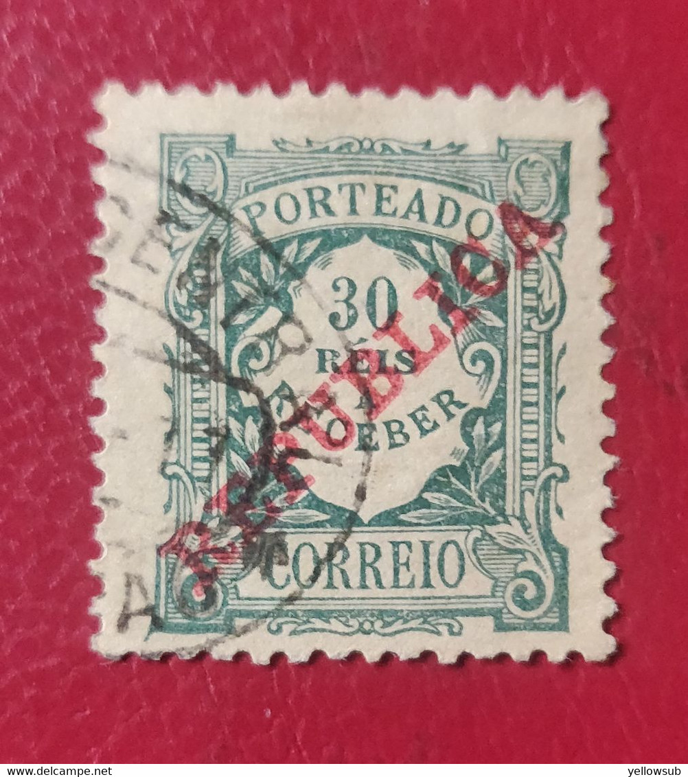 PORTUGAL : Taxe N° 17 Obl. - Used Stamps