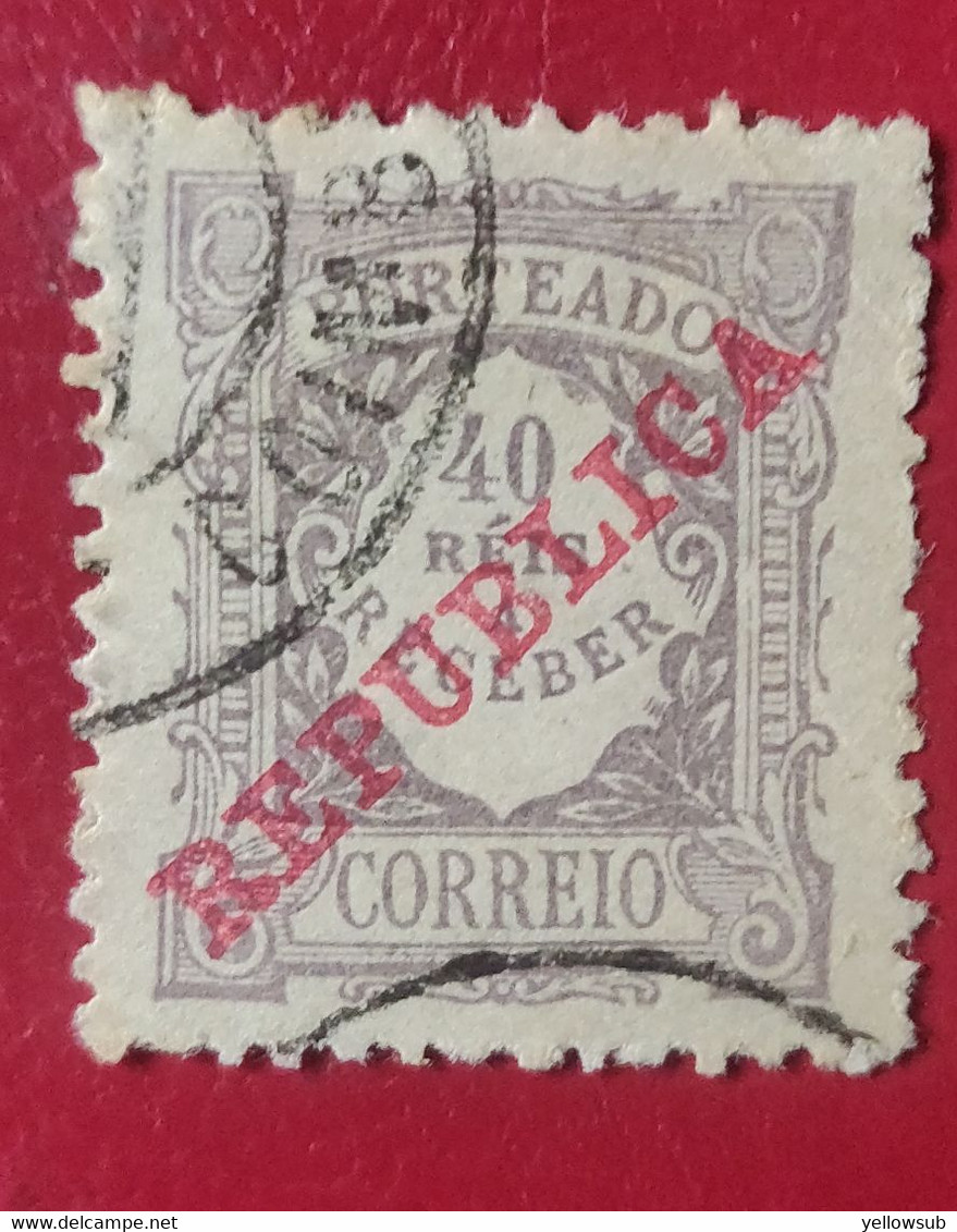 PORTUGAL : Taxe N° 18 Obl. - Oblitérés