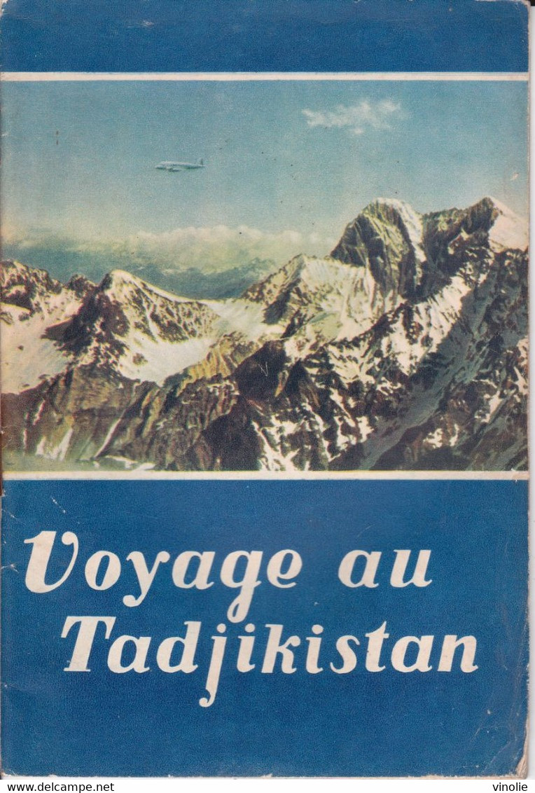 PIE-22-GF.PL.T : 005 : VOYAGE AU TADJIKISTAN. LIVRET DE 24 PAGES 24 CM X 14.5 CM PAR PAVEL LOUKNISKI - Tayijistán