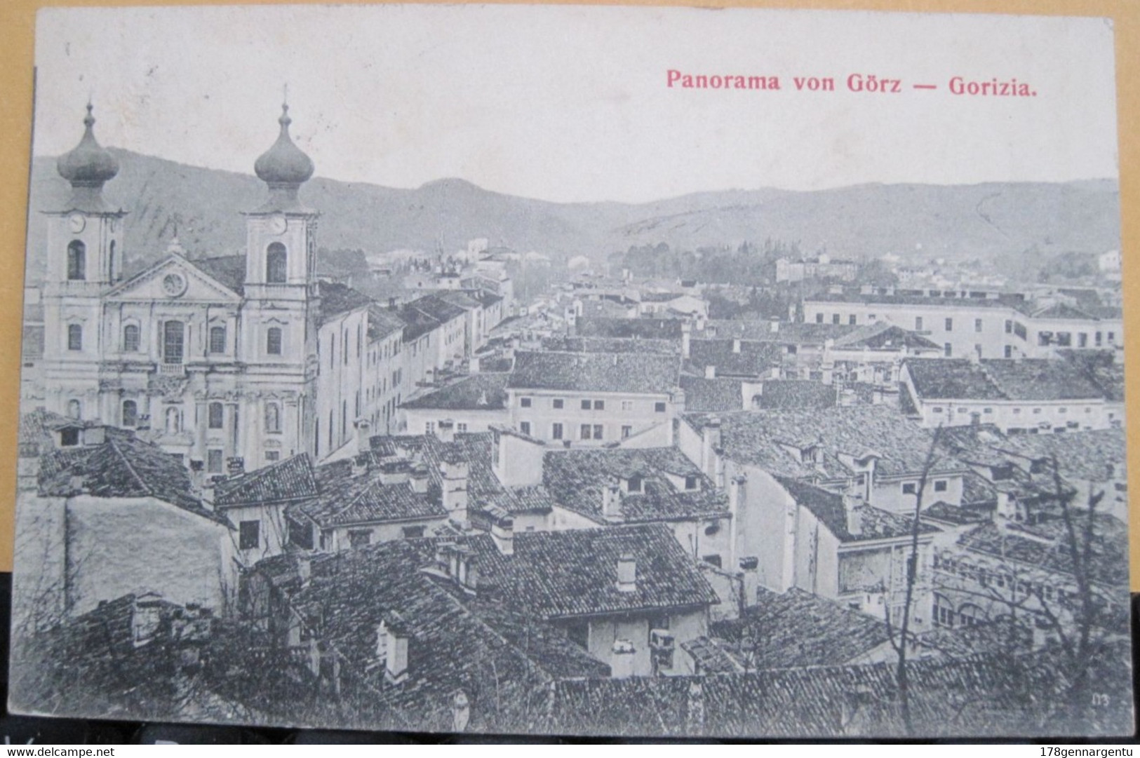 Cartolina In Piccolo Formato - PANORAMA DI GORZ - GORIZIA - Gorizia