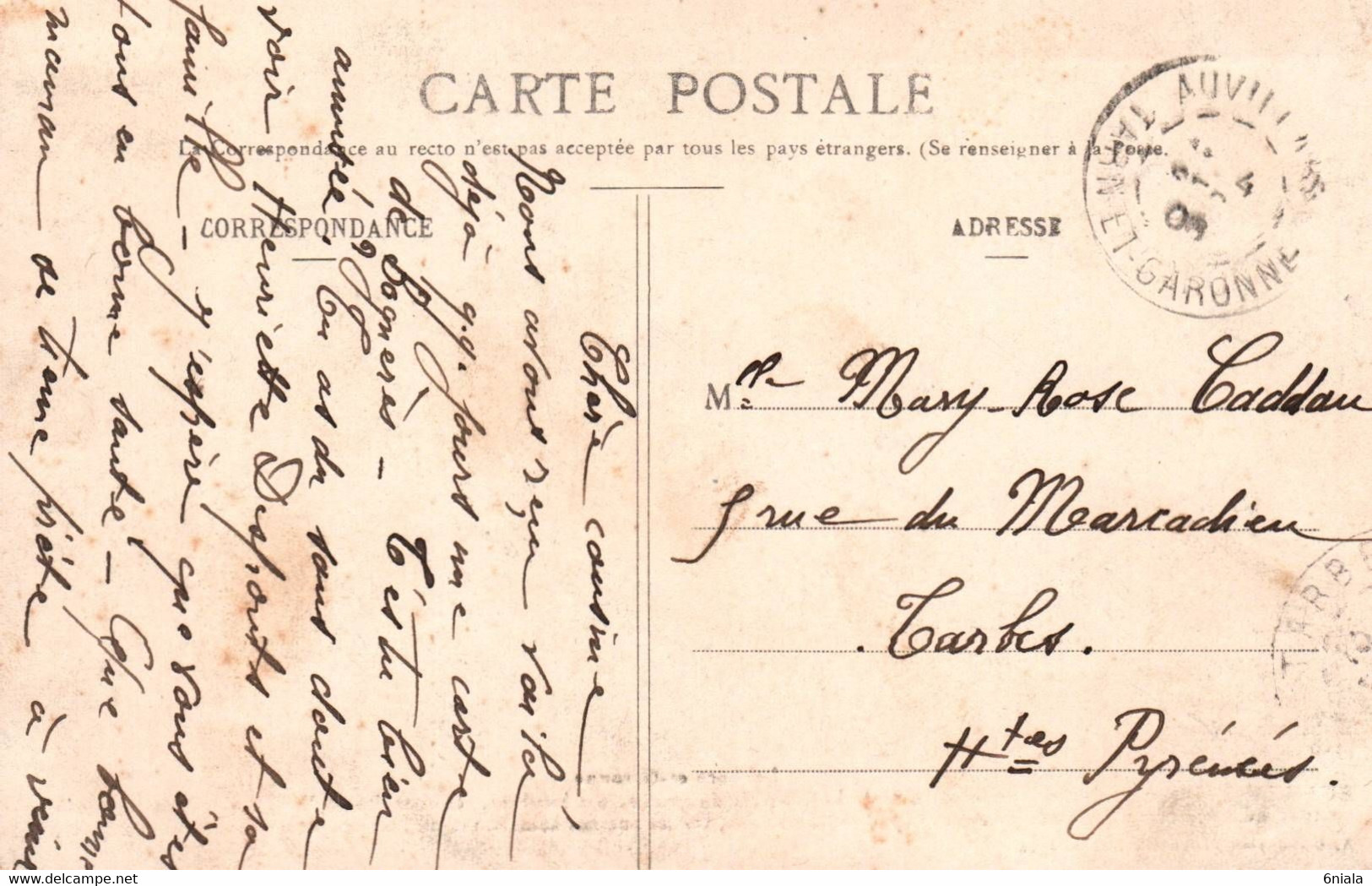 8918  AUVILLAR ( Auvillars )  La Promenade Des Moines Et Porte De La Chapelle     (scan Recto-verso) 82 Tarn Et Garonne - Auvillar