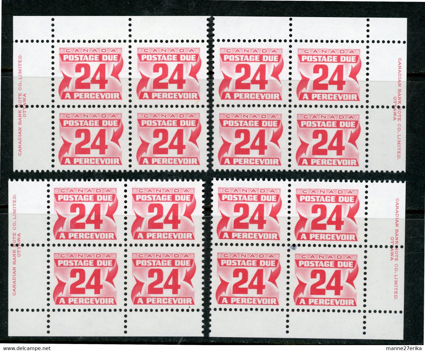Canada 1977-78 Postage Due - Portomarken
