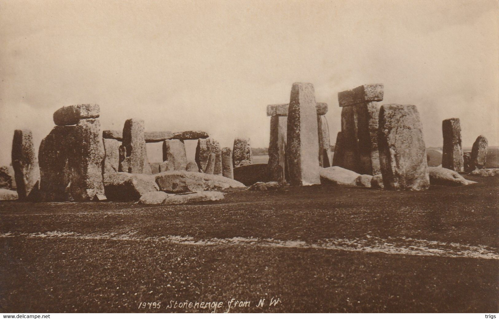 Stonehenge From N. W. - Stonehenge
