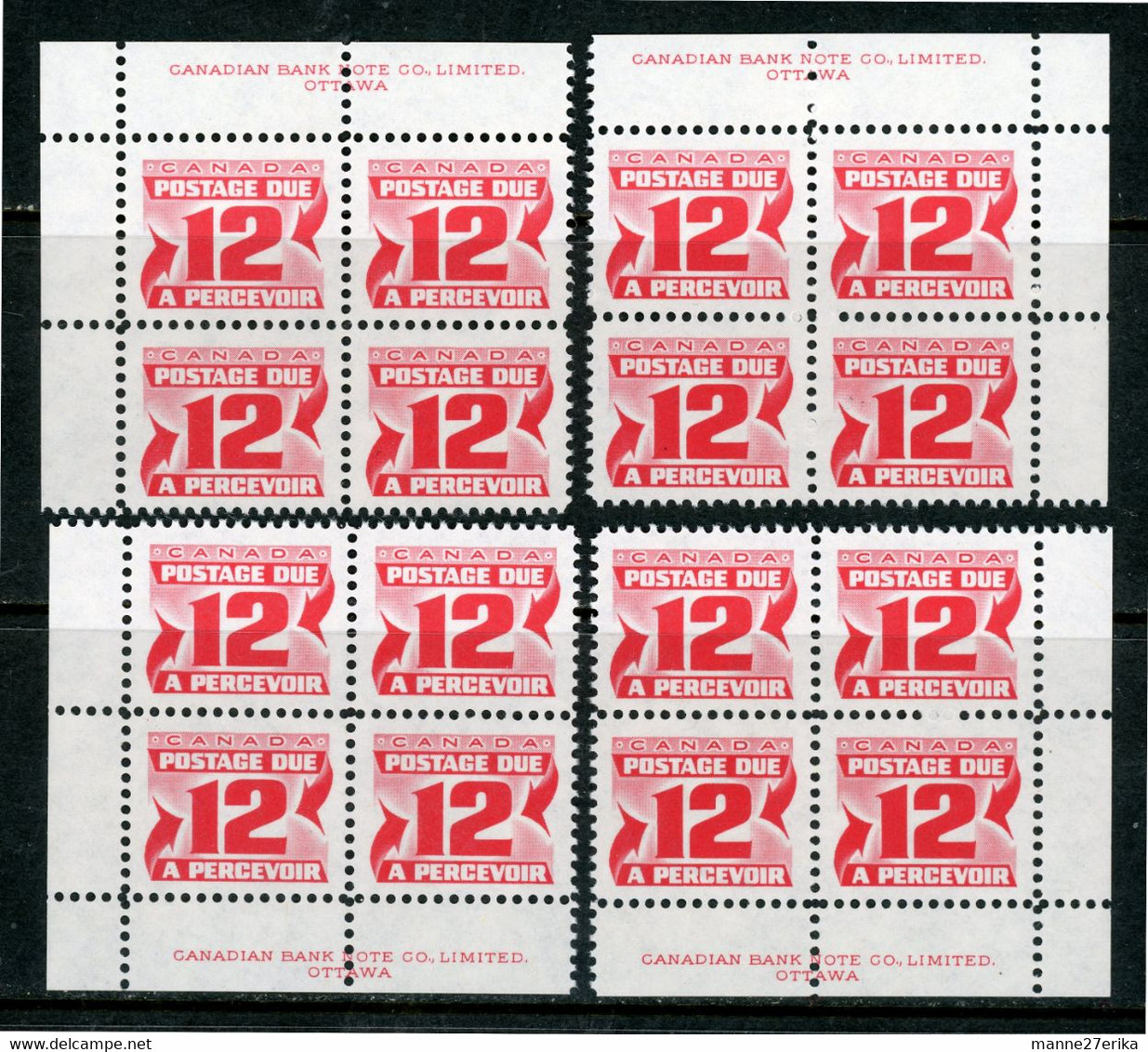 Canada 1977-78 Postage Due - Port Dû (Taxe)