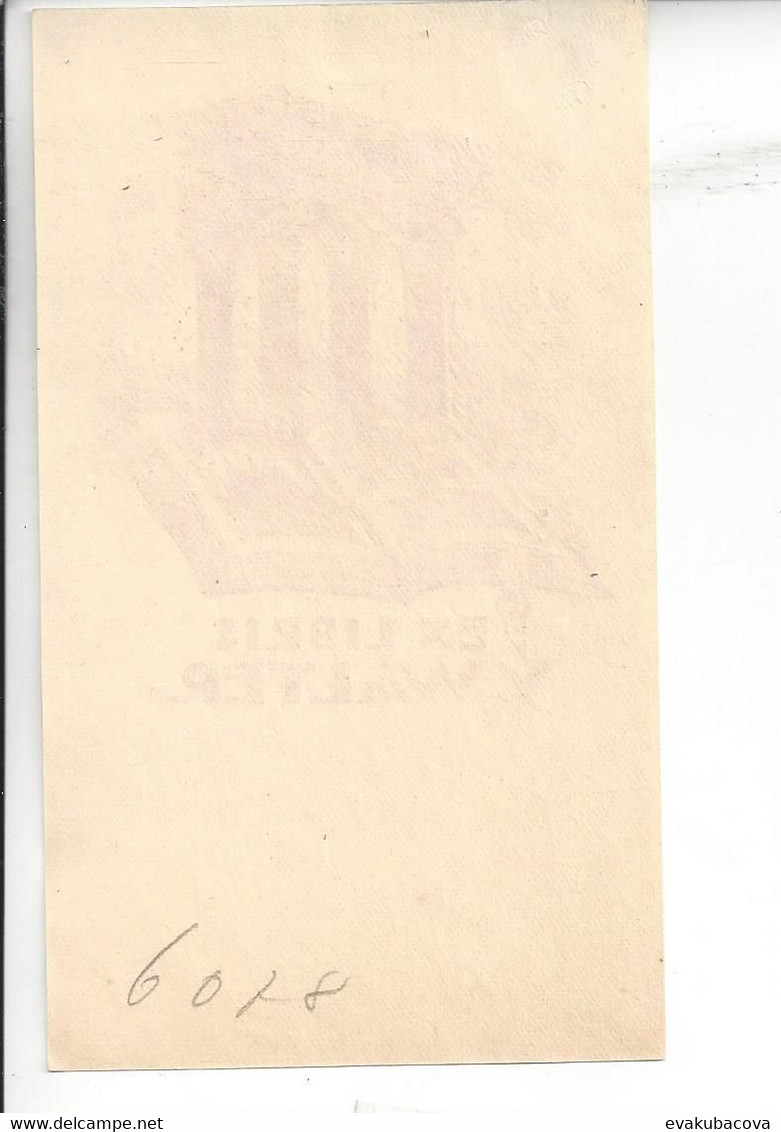 Ex Libris.80mmx135mm. - Ex-libris