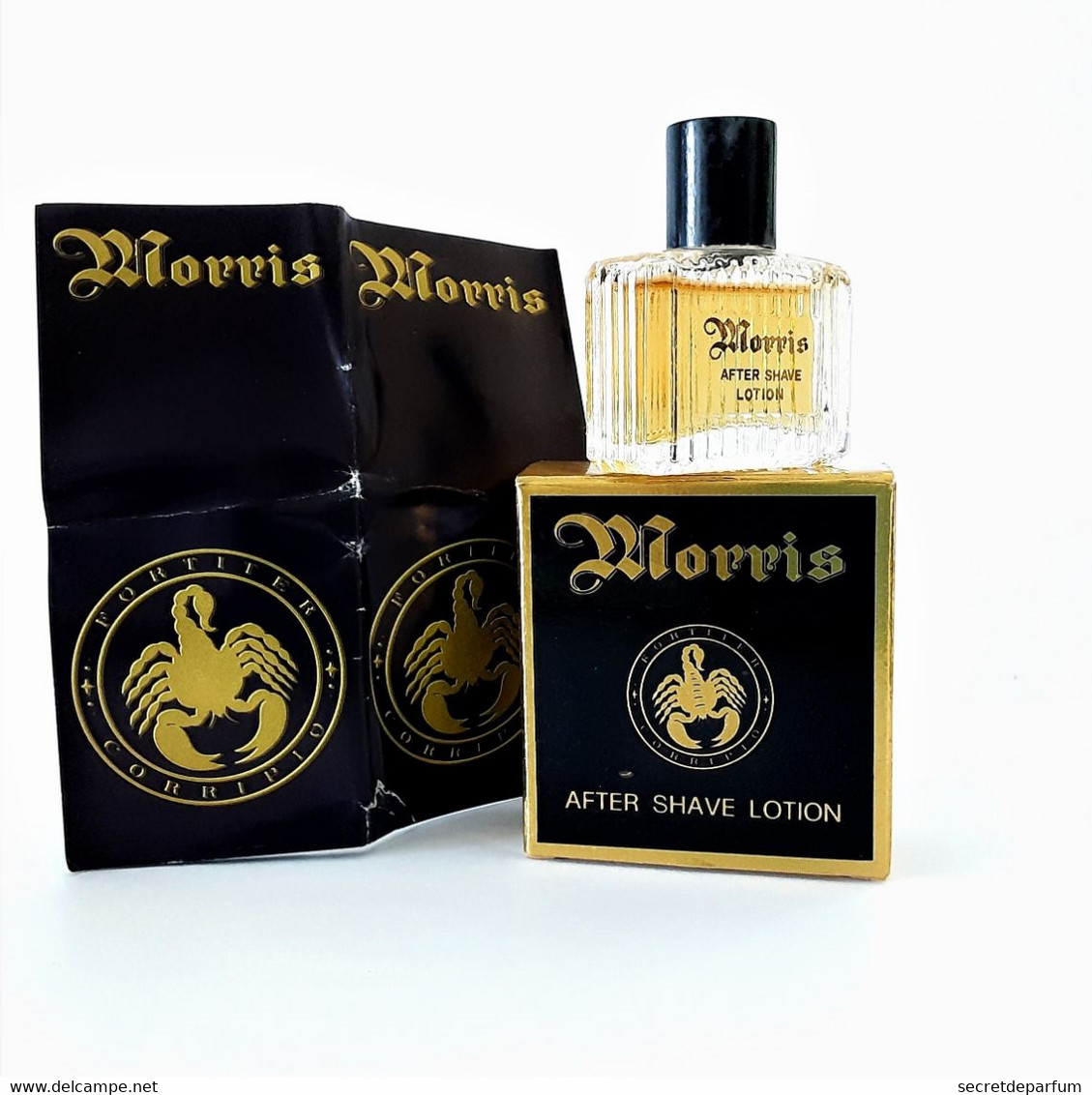 Miniatures De Parfum  AFTER SHAVE LOTION  De MORRIS    EDT   7  Ml  + BOITE - Miniatures Hommes (avec Boite)
