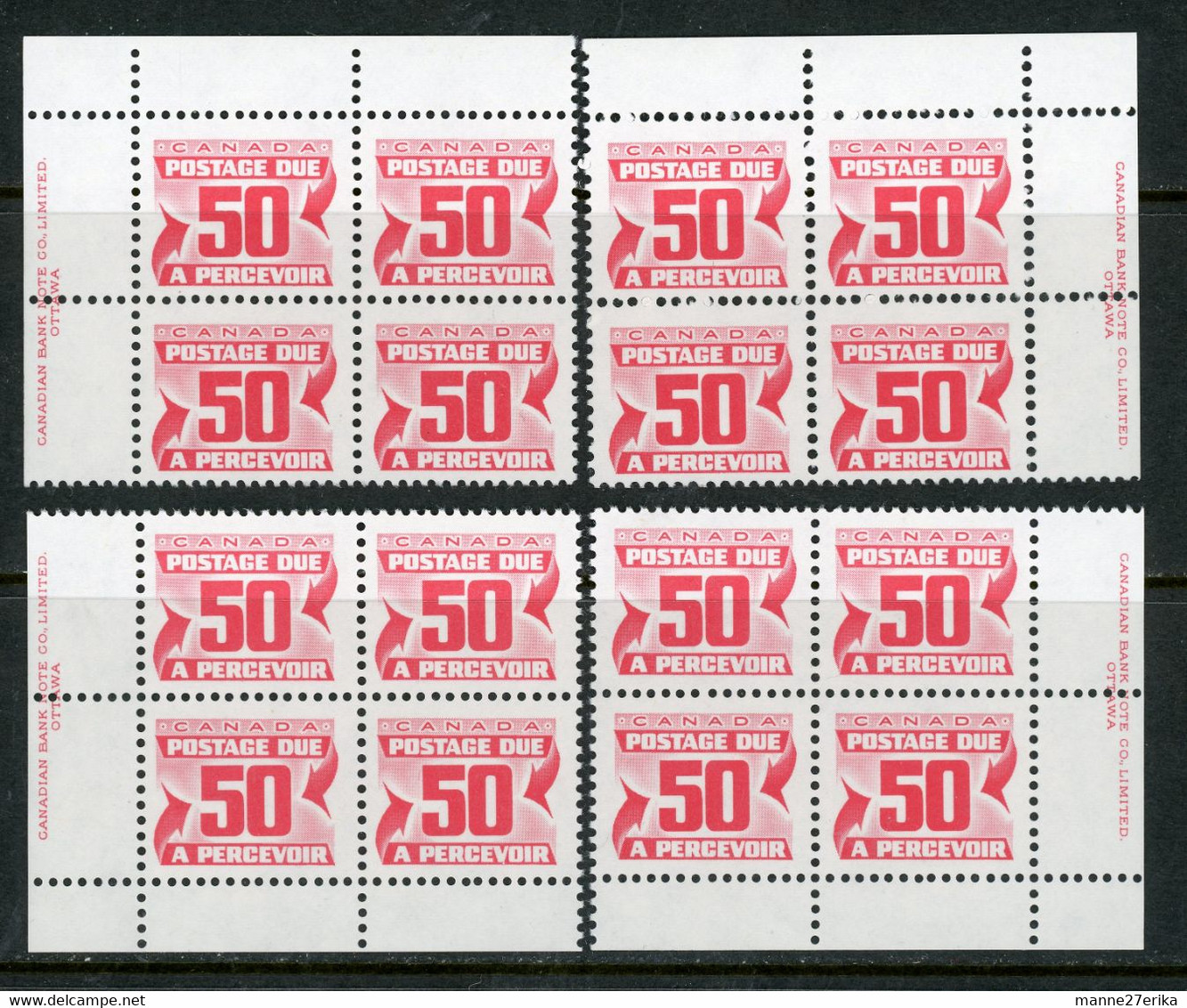 Canada 1977-78 Postage Due - Segnatasse