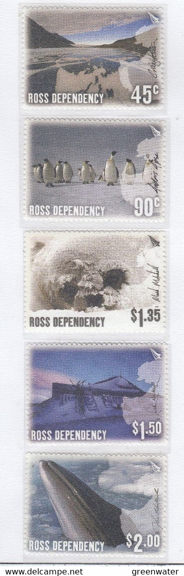 Ross Dependency 2005 Trough The Lens 5v ** Mnh (RS164) - Unused Stamps