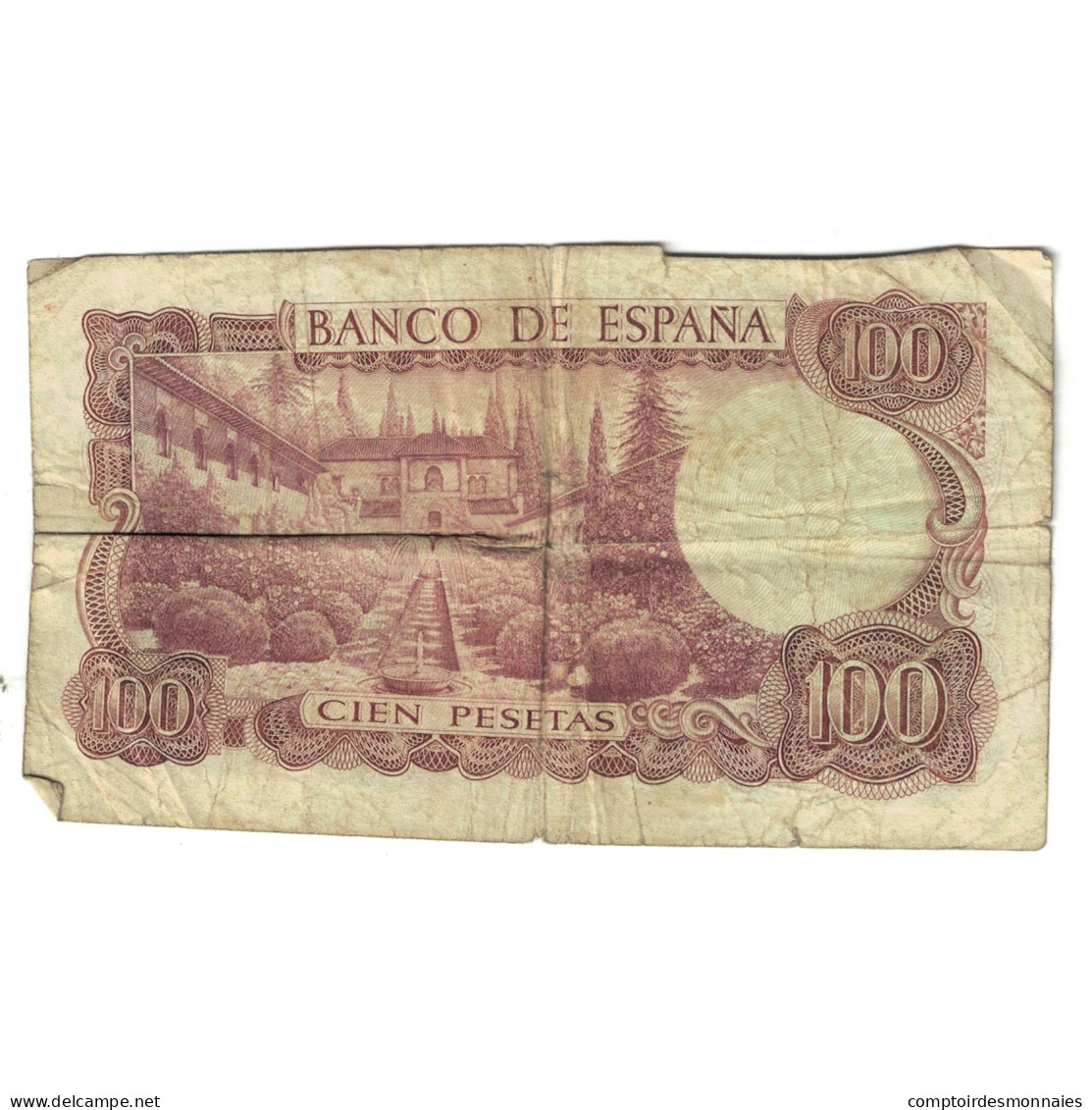 Billet, Espagne, 100 Pesetas, 1970, 1970-11-17, KM:152a, B+ - 100 Pesetas