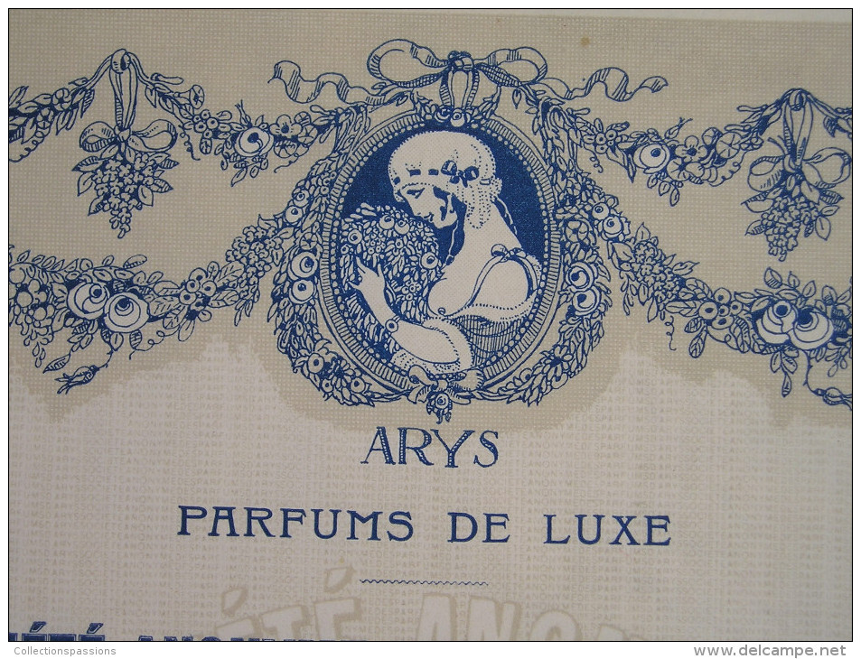 Magnifique Action Décorée. ARYS Parfums De Luxe. Action De 500 Francs - Parfum & Cosmetica