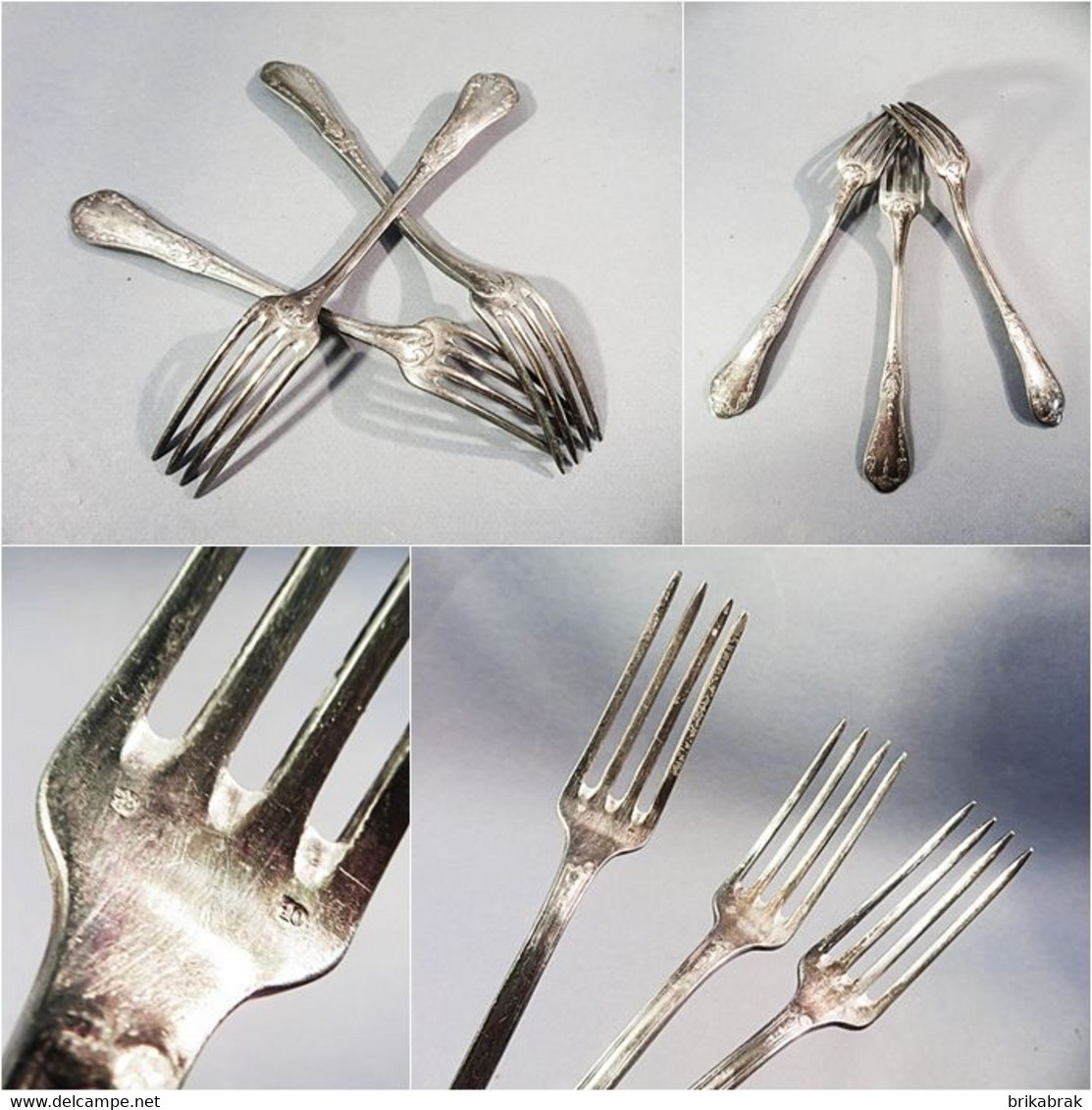 LOT DE TROIS FOURCHETTES + Fourchette Couvert Cuisine Argenterie - Forks