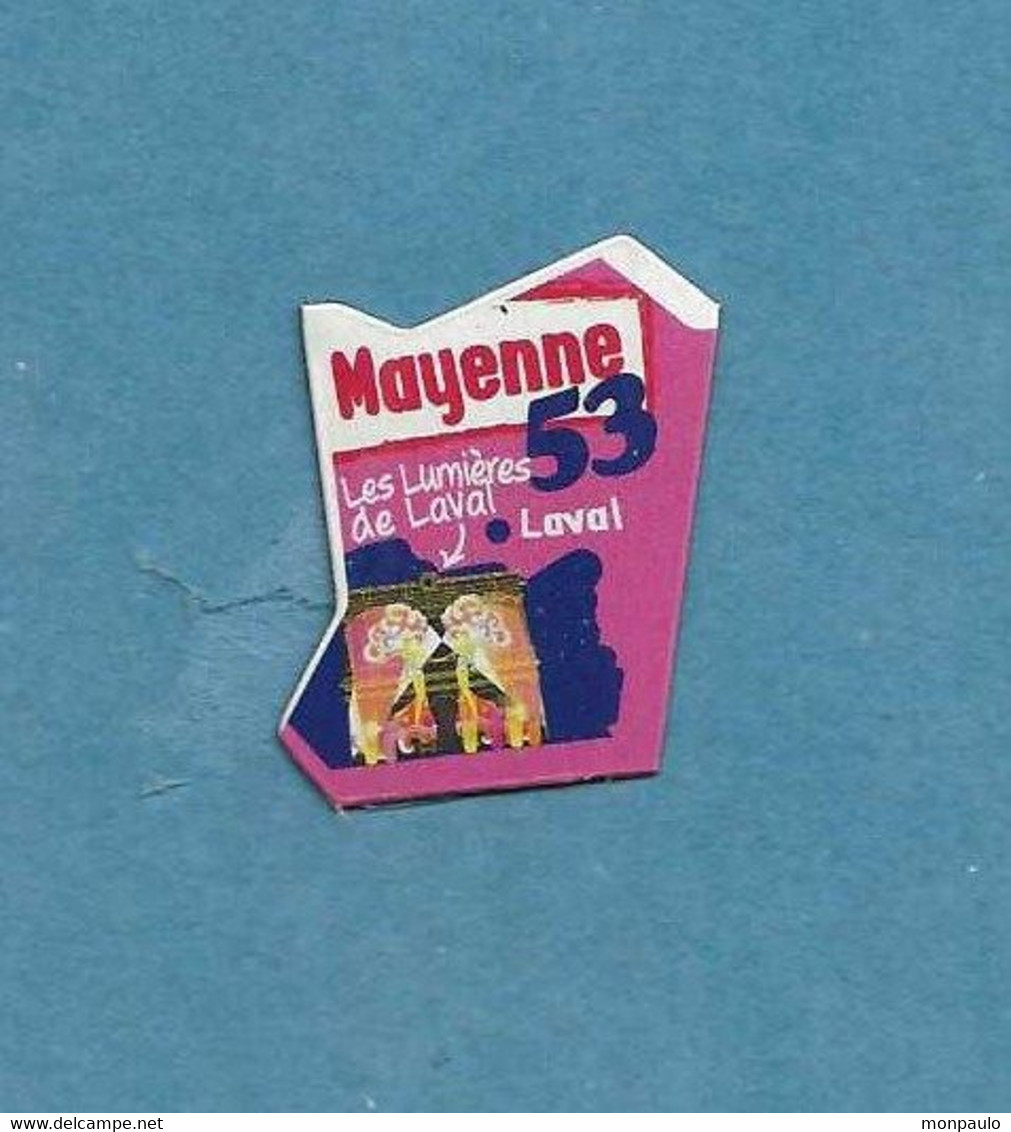 Magnets. Magnets "Le Gaulois" Départements Français. Mayenne (53) (les Lumières De Laval) - Other & Unclassified