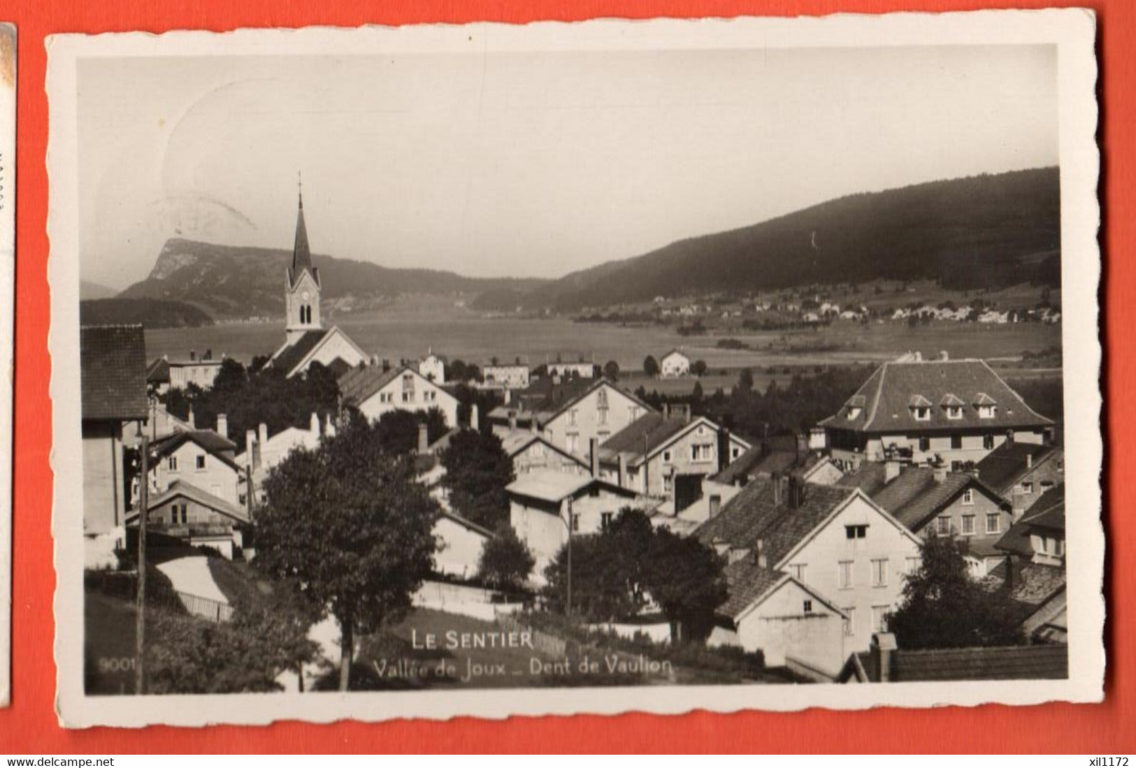 ZHL-31 Val De Joux Le Sentier  Circulé 1935  Perrochet 9001 - Roche